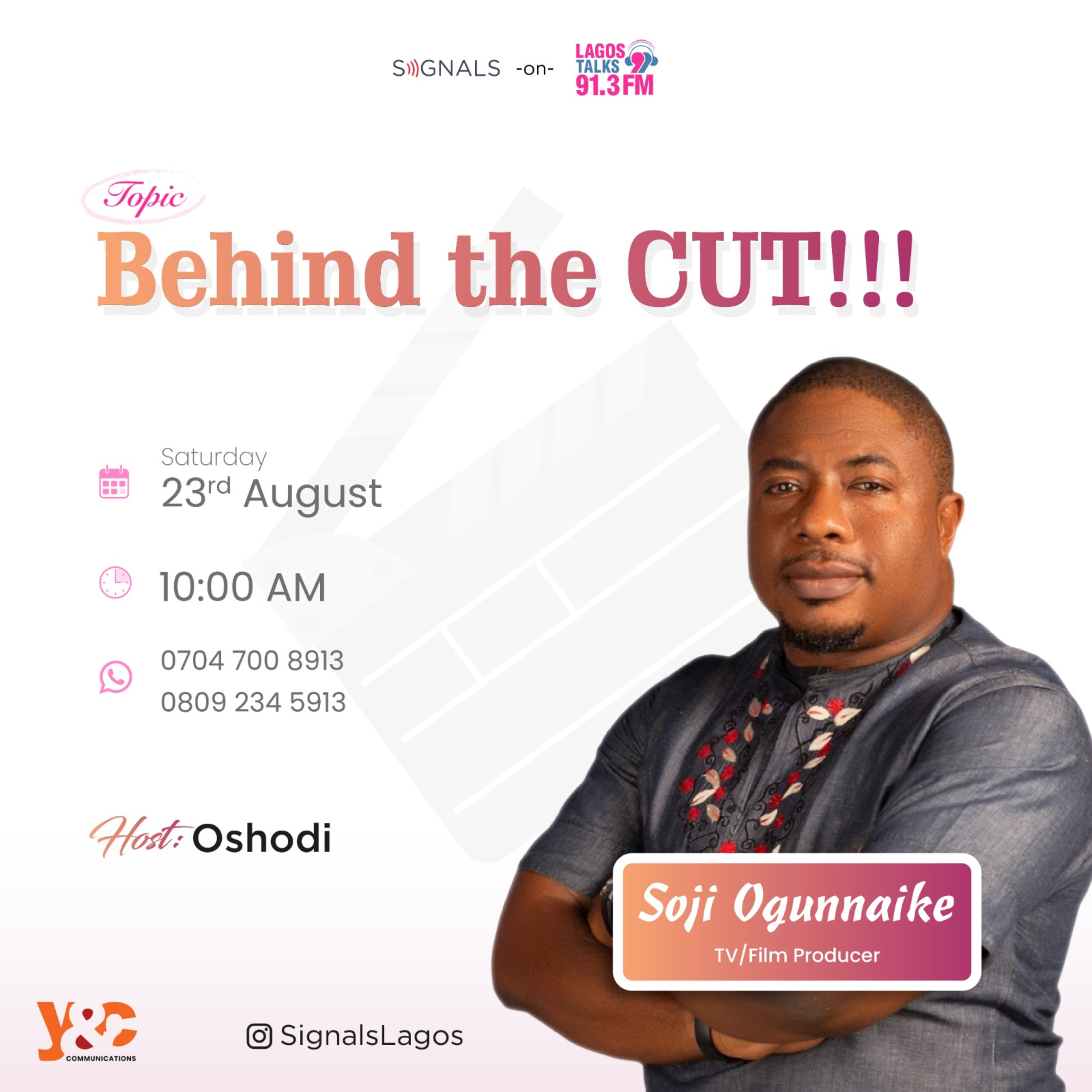 Behind the Cut Ft Soji Ogunnaike