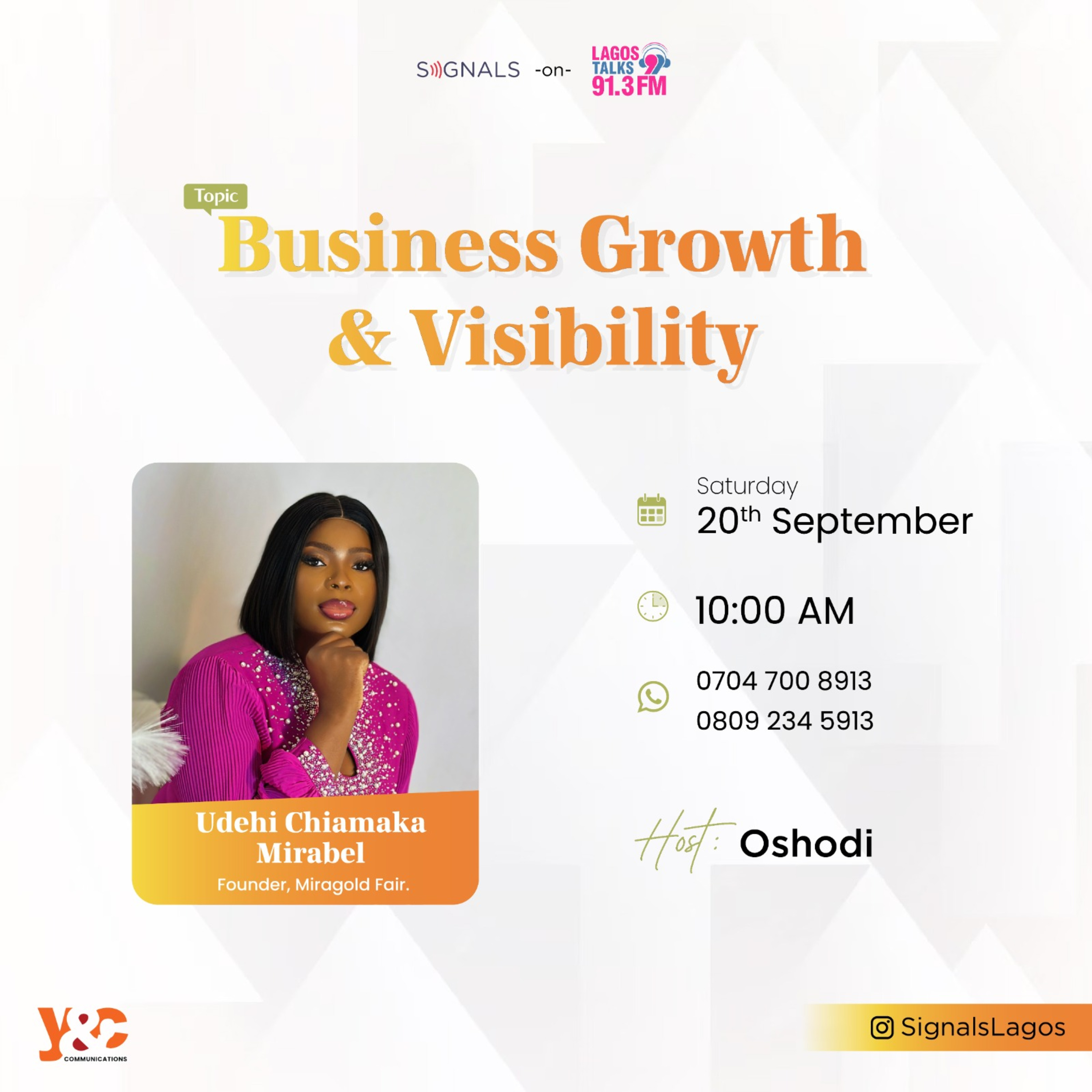 Business Growth & Visibility Ft. Udehi Chiamaka Mirabel