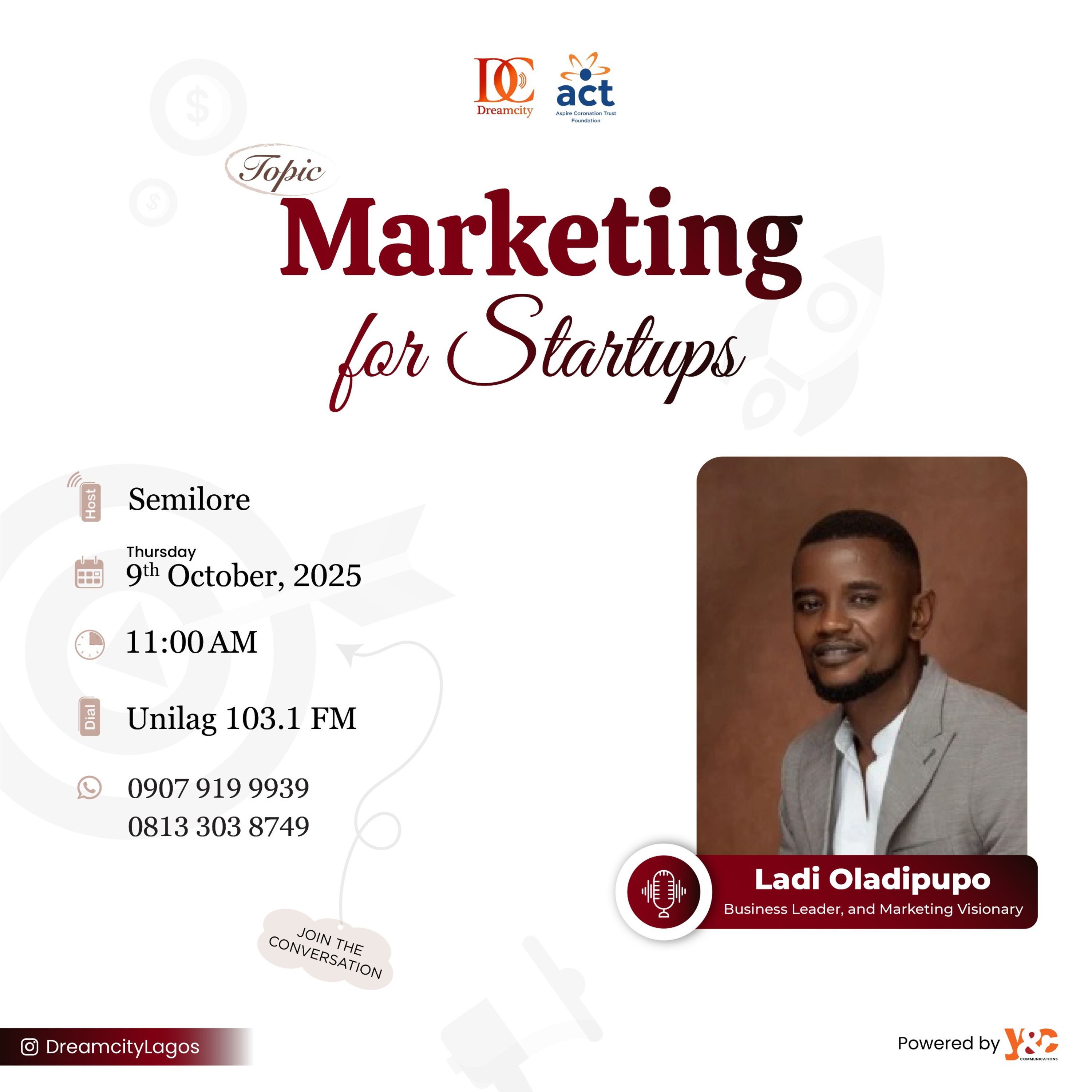 Marketing for Startups Ft Ladi Oladipupo