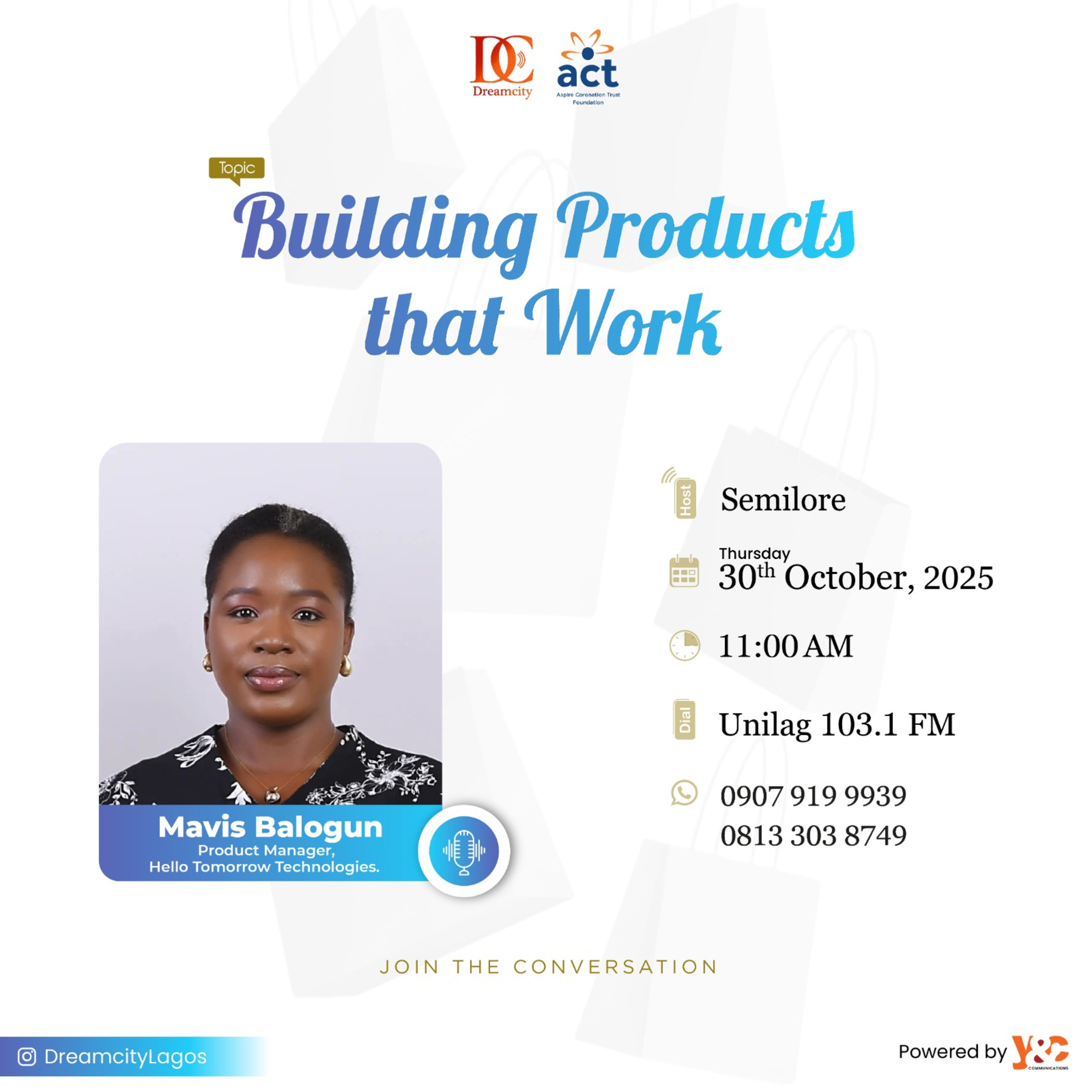 Building Products that Works Ft Mavis Balogun