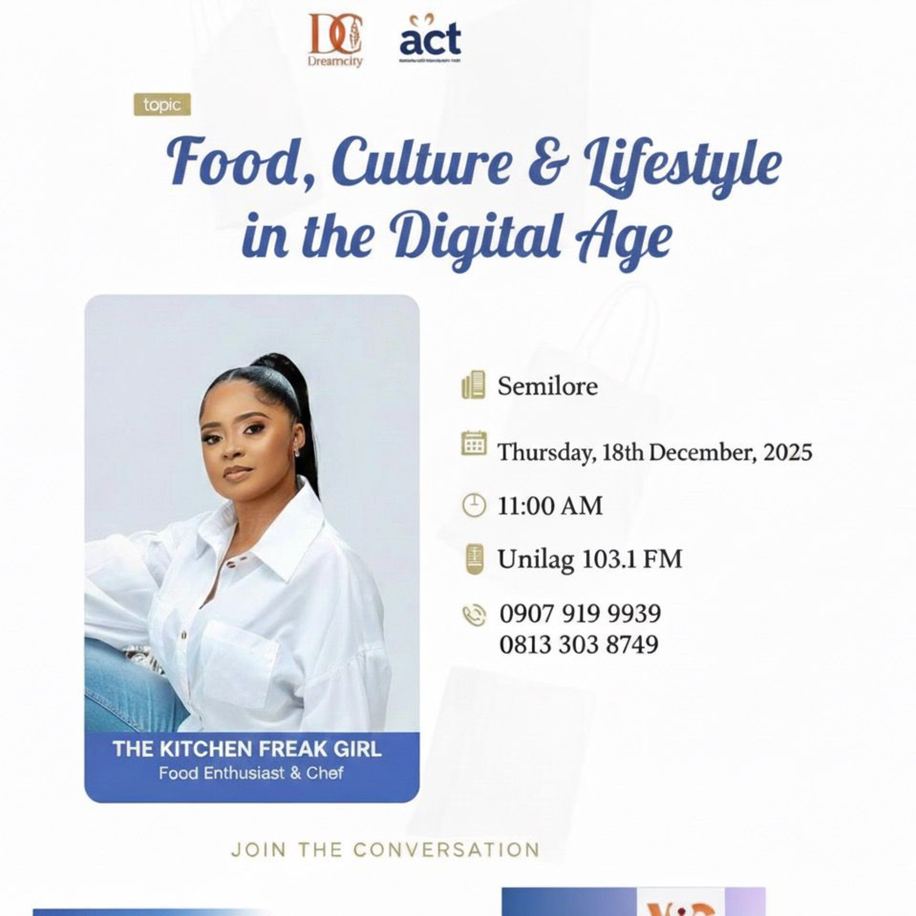 Food, Culture & Lifestyle in the Digital Age Ft Kitchen Freak Girl