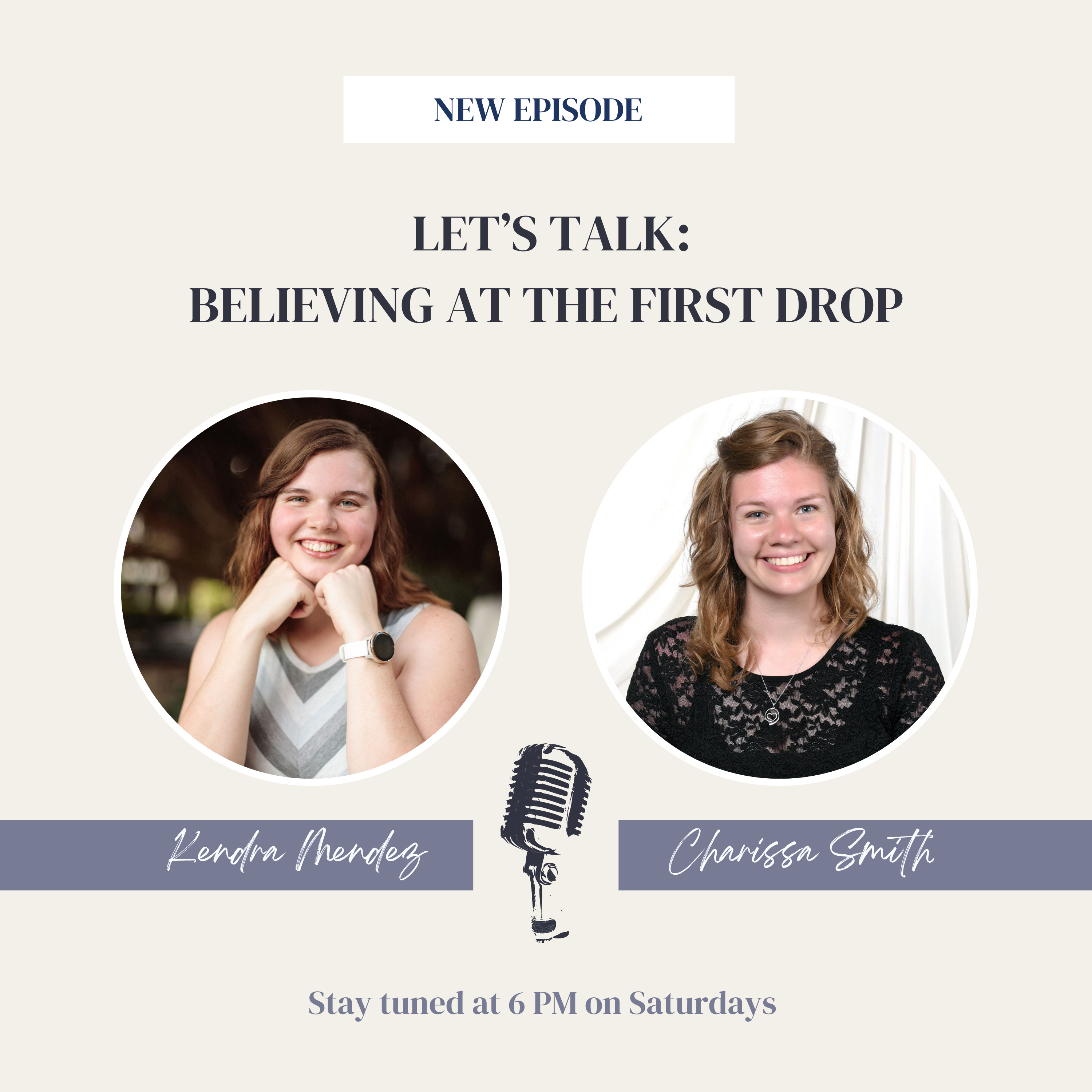 Believing at the First Drop episode artwork