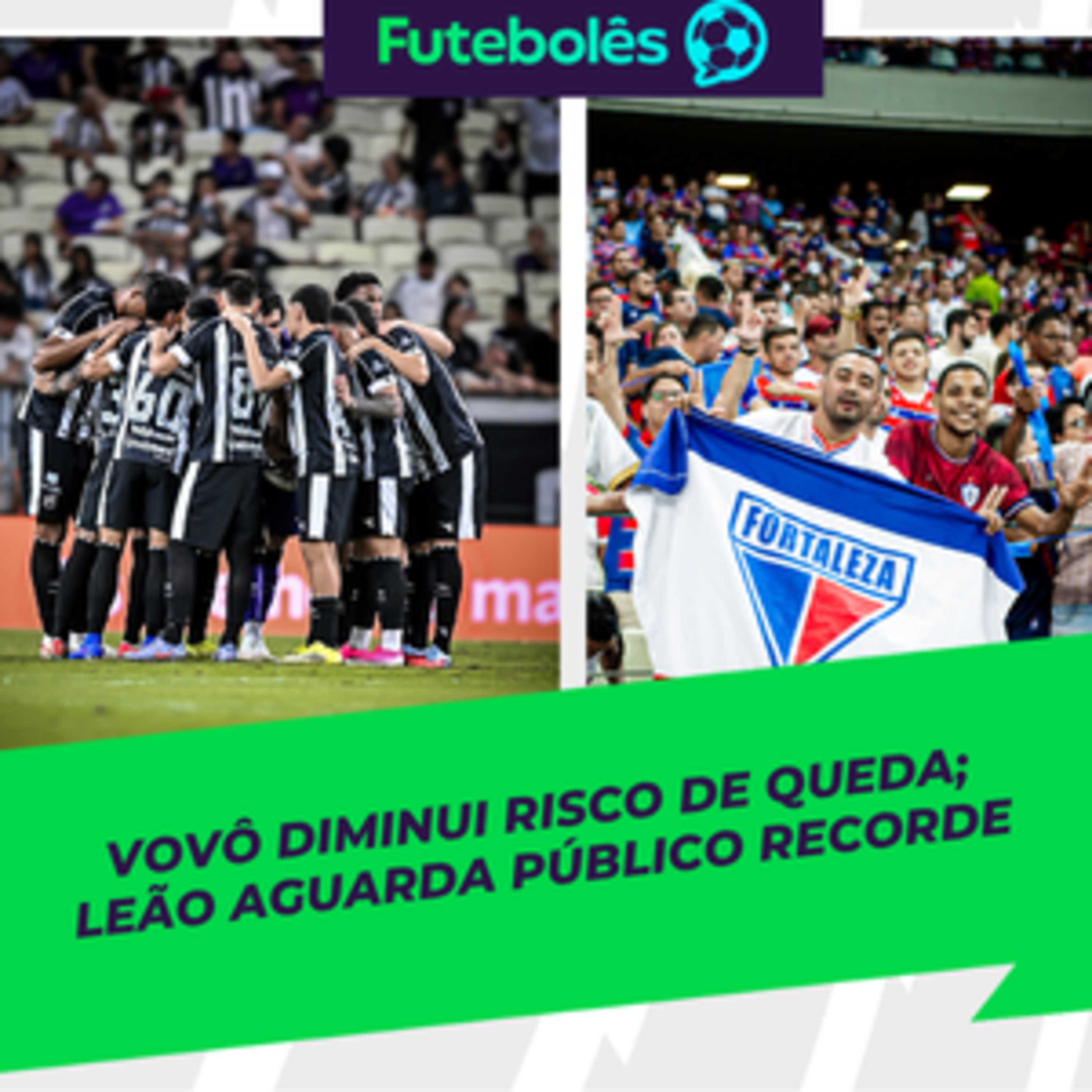 #1161 - VOVÔ DIMINUI RISCO DE QUEDA | LEÃO AGUARDA PÚBLICO RECORDE | FUTEBOLÊS 22/09/26