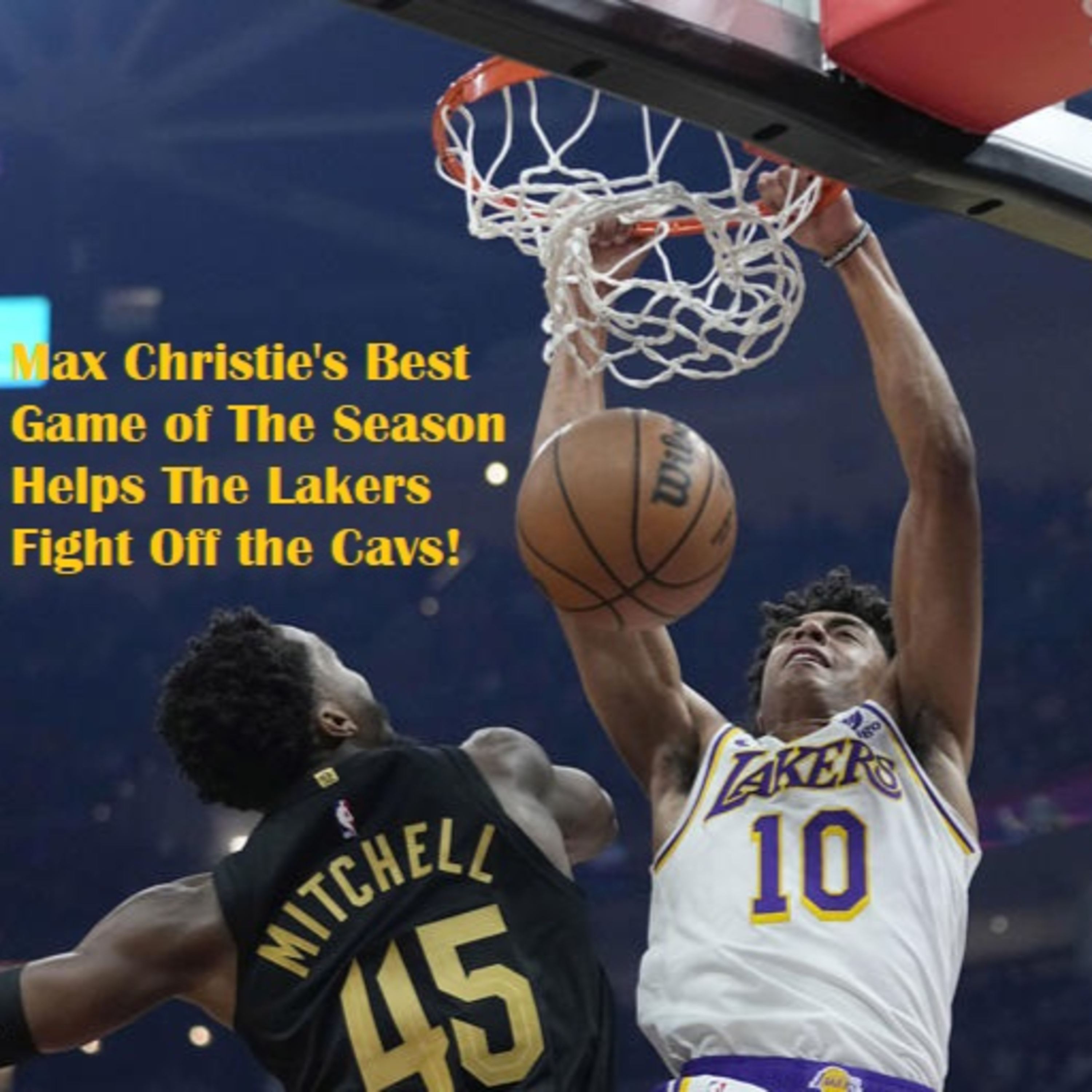 Lakers-Cavs Postgame! Lakers Hold Off The Cavs For A Win In Cleveland!