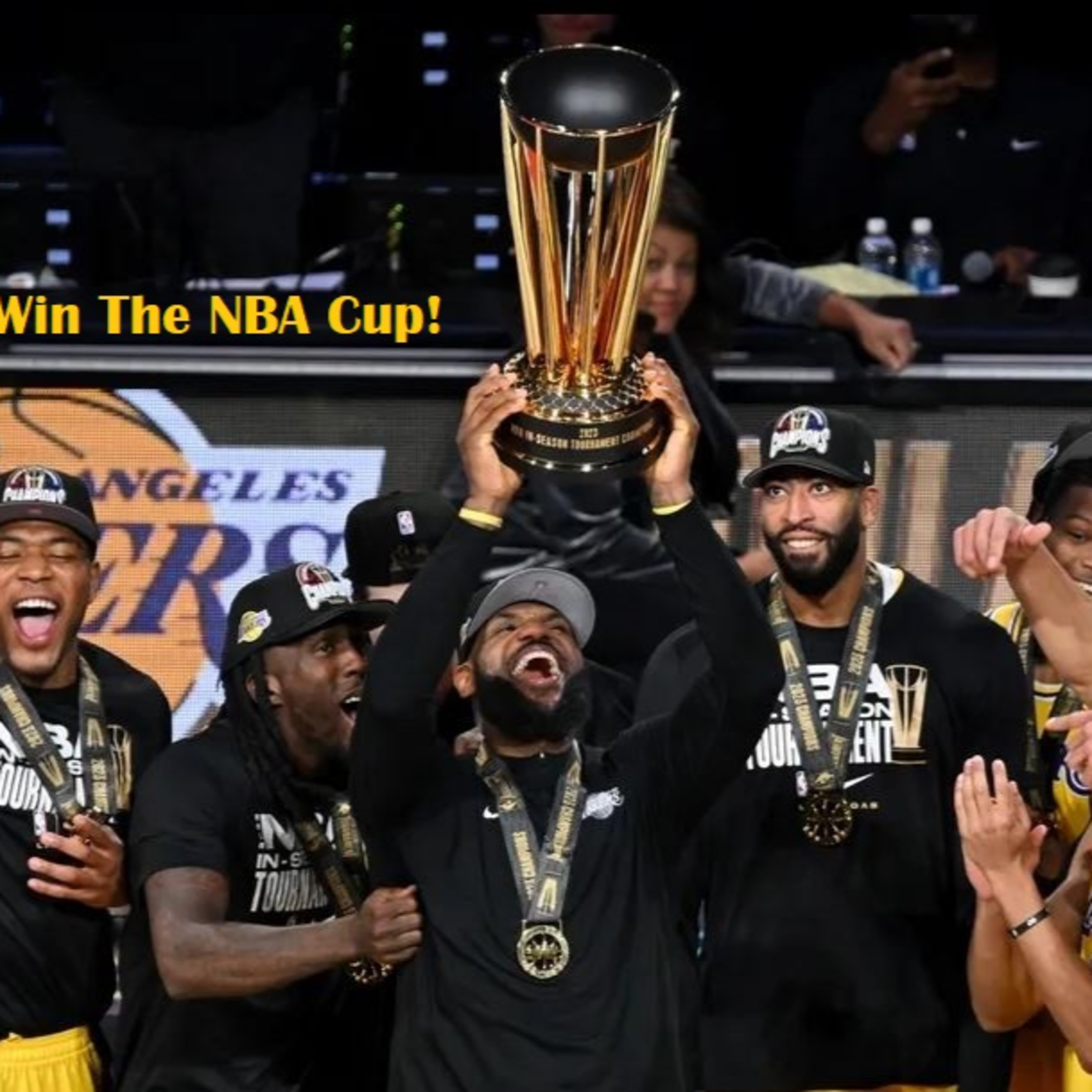 Lakers-Pacers Postgame! A Defensive Masterpiece From AD Has The Lakers Winning The NBA Cup In Vegas!