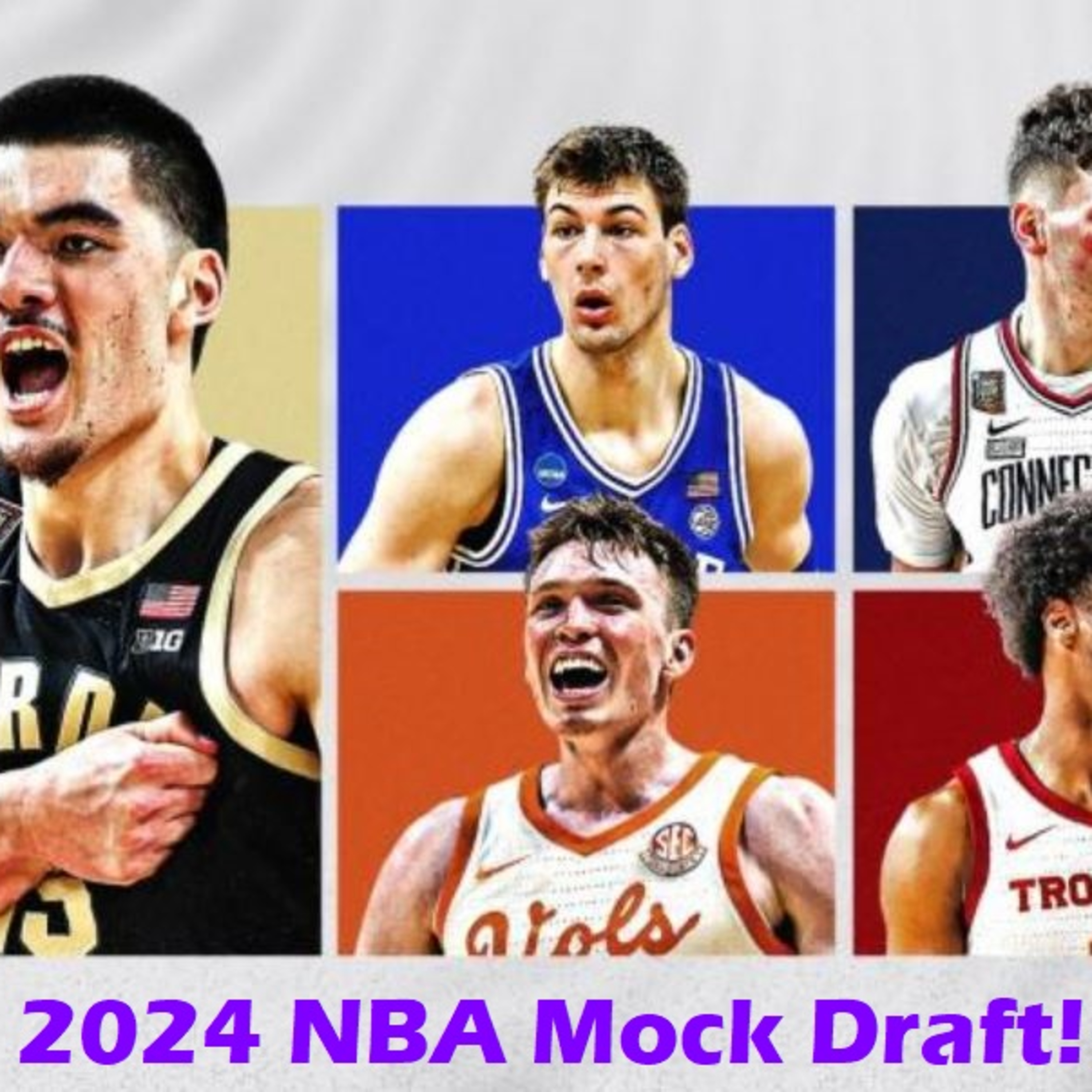 cover of episode 2024 Lakers Fast Break NBA Mock Draft!