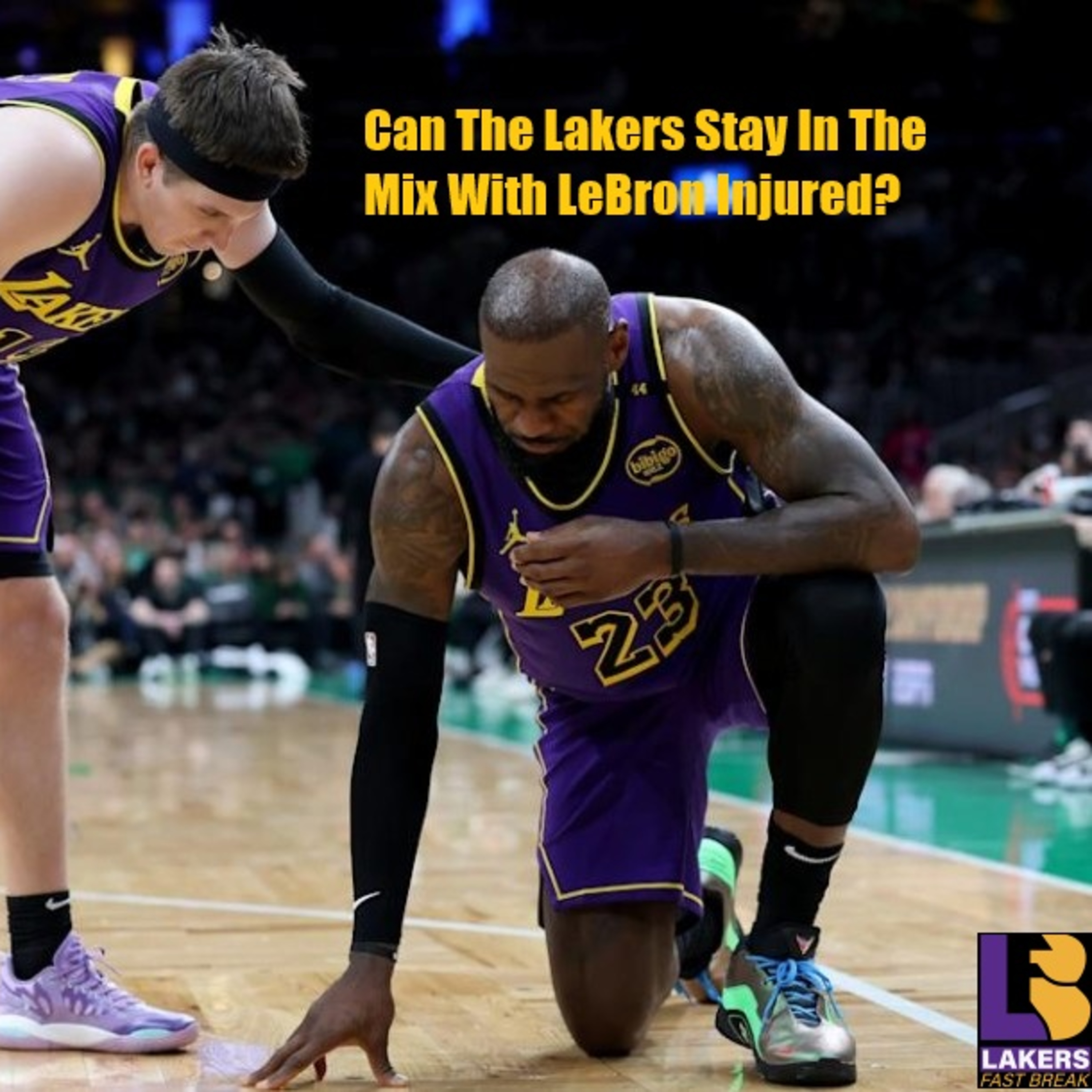 cover of episode NBA Observations- The Injury Bug Bites The Lakers, Can The Team Keep Winning?