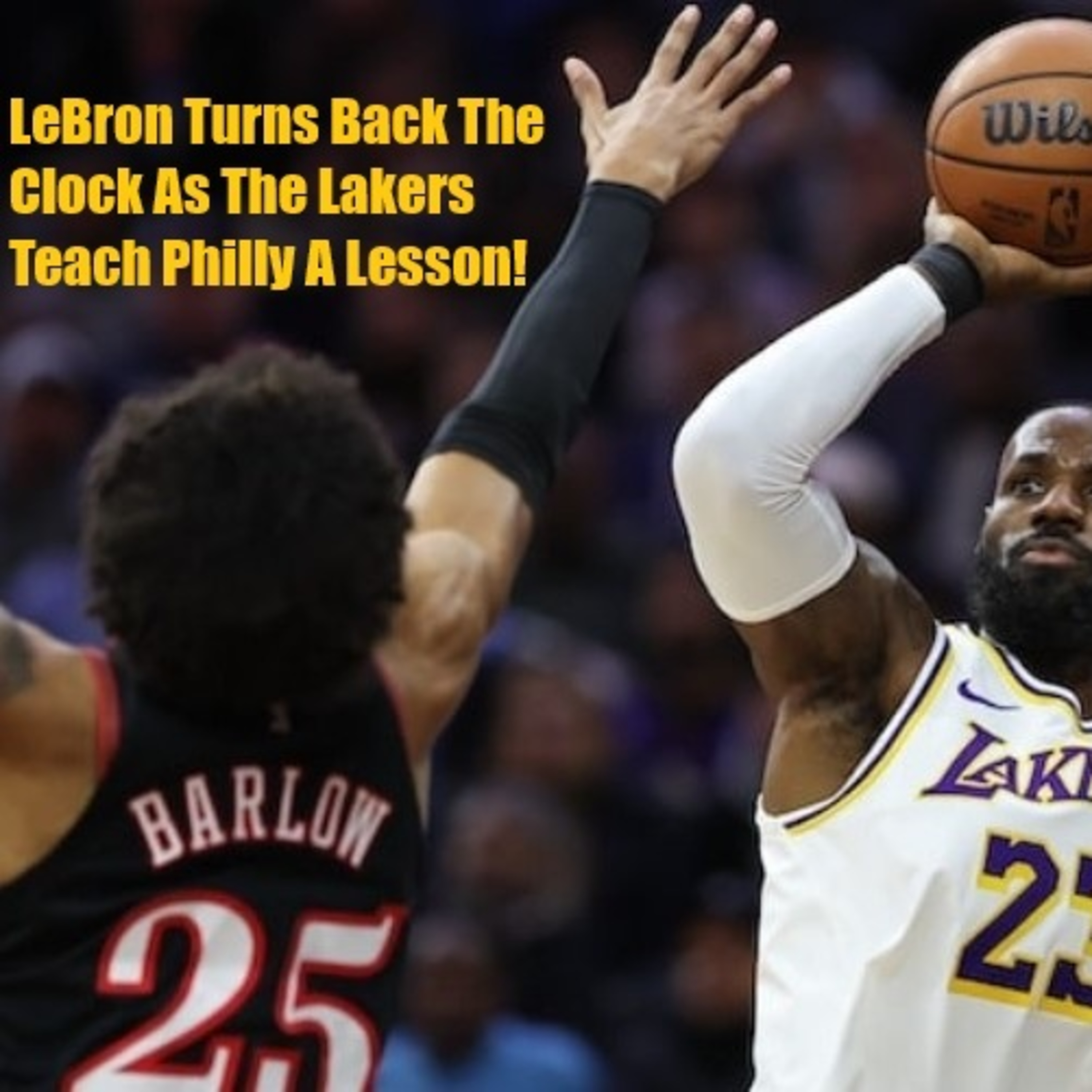 Lakers-Sixers Postgame! LeBron And Luka Return For Some Cheesesteak And A Win Over The Sixers!