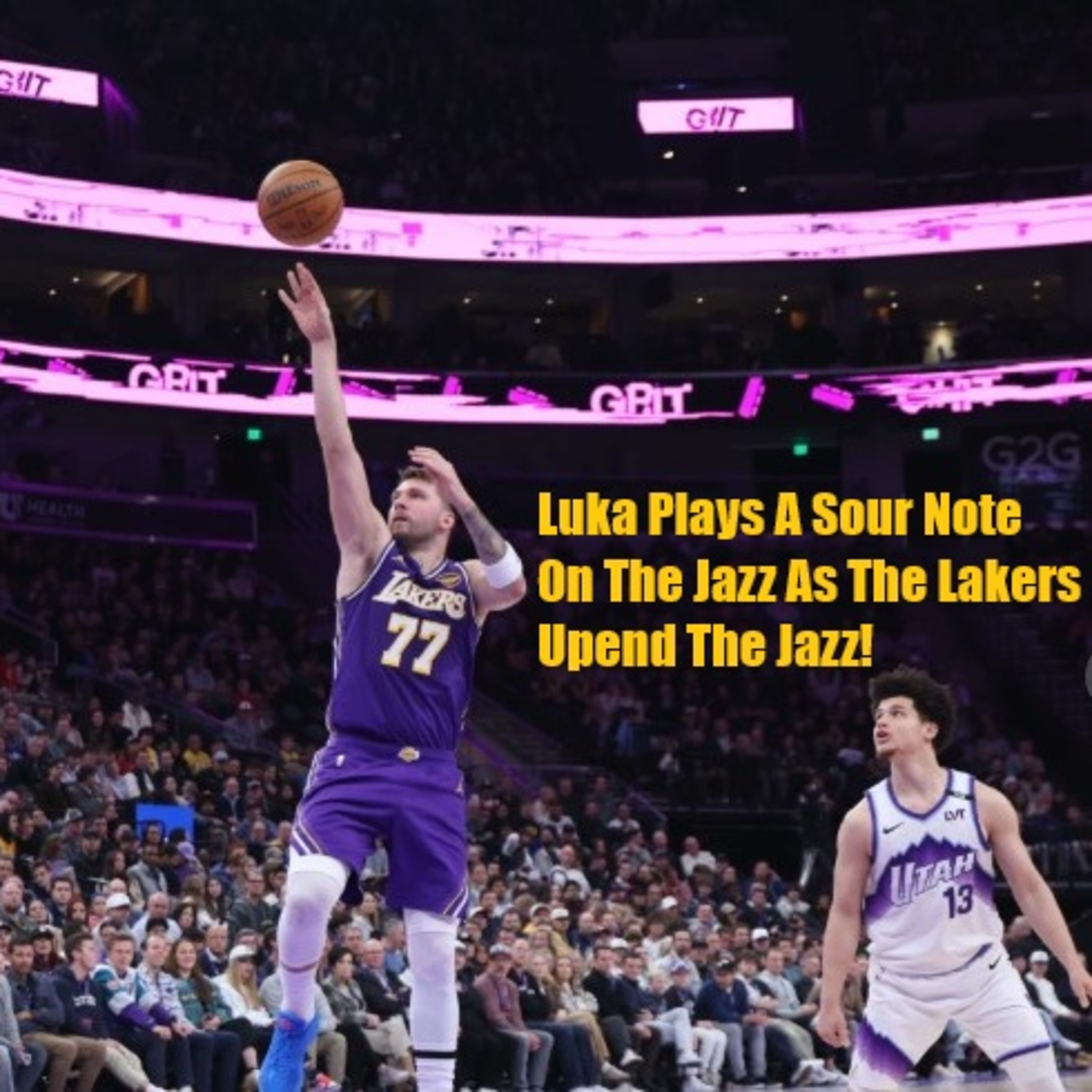 Lakers-Jazz Postgame! The Lakers Play A Sweet Note Late As They Hold Off The Jazz!