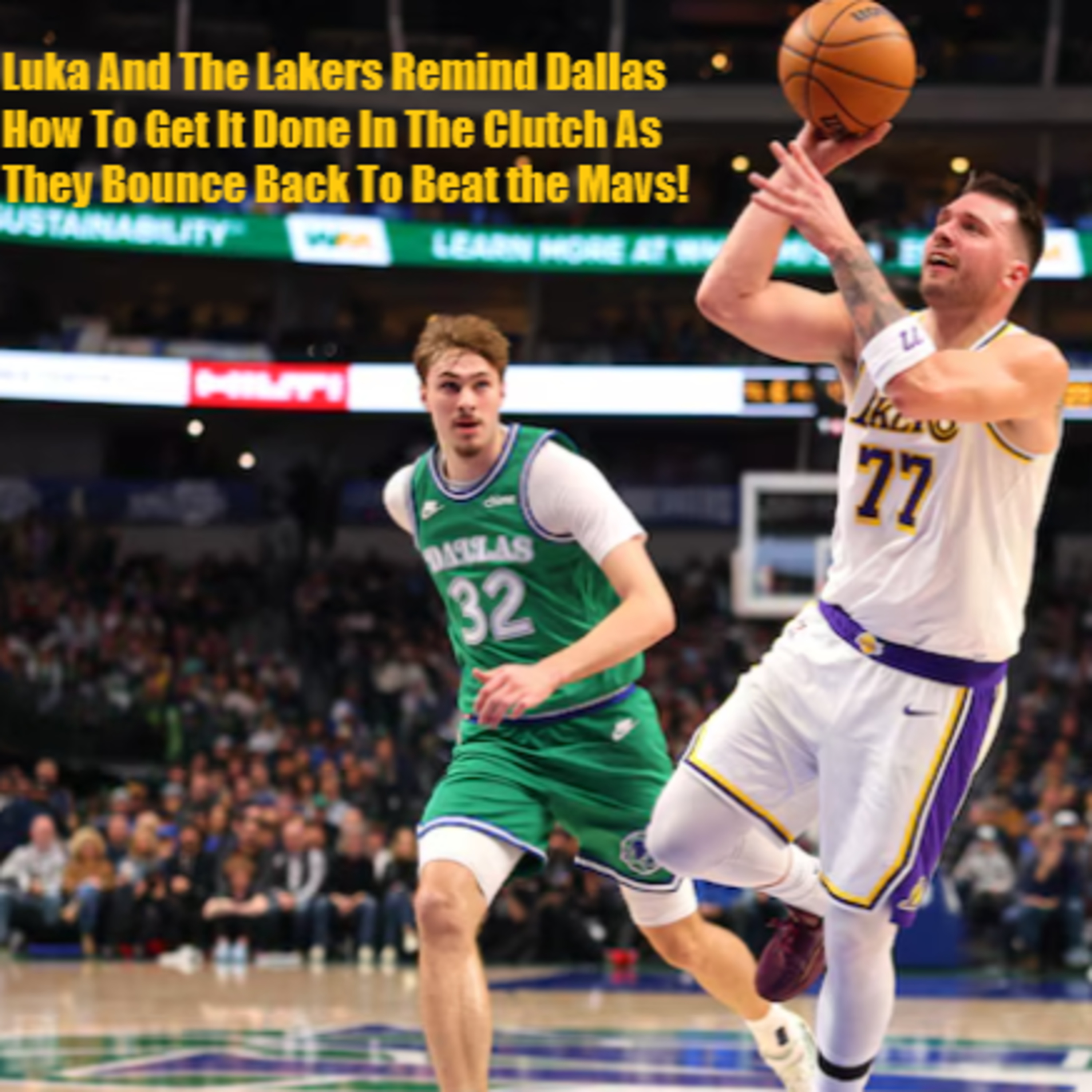 Lakers-Mavs Postgame! Lakers Roller Coaster Ride Ends With Another Clutch Lakers Win Over The Mavs!