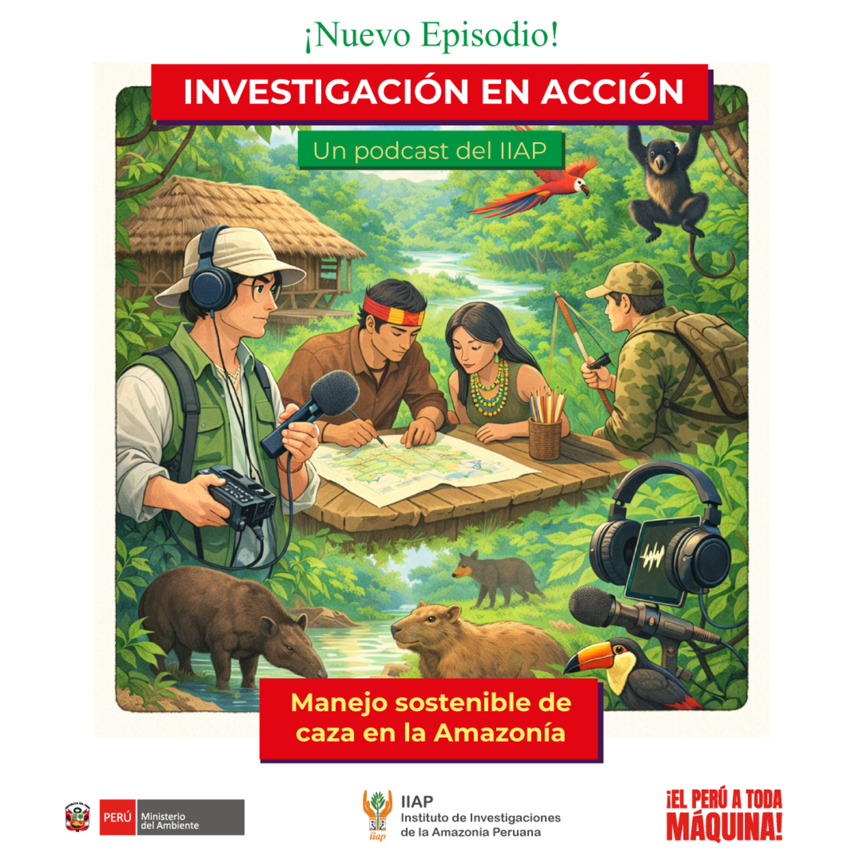 Manejo sostenible de fauna silvestre en la Amazonía episode artwork