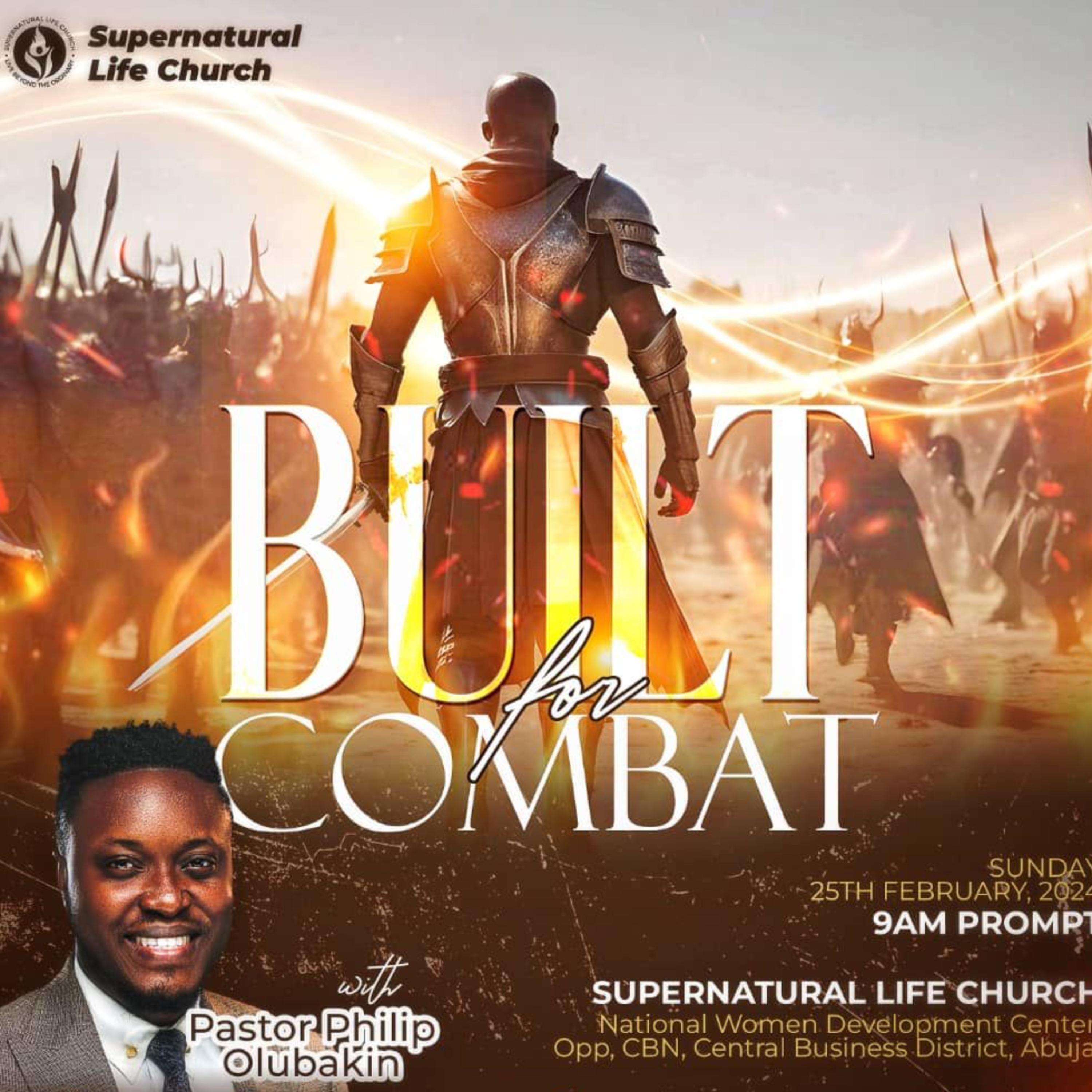 Built for Combat - Pastor Philip Olubakin episode artwork