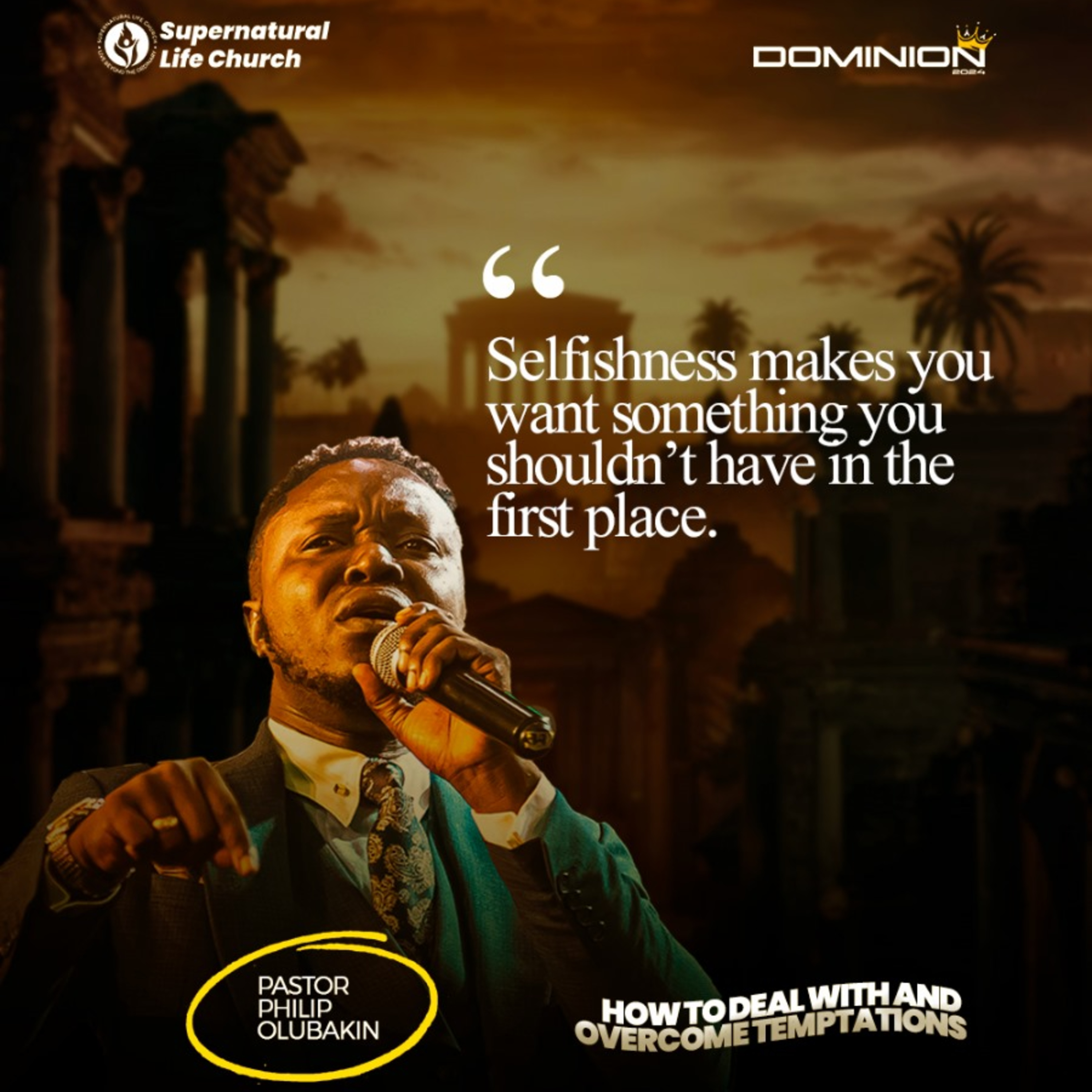 How to Deal with and Overcome Temptation - Pastor Philip Olubakin episode artwork