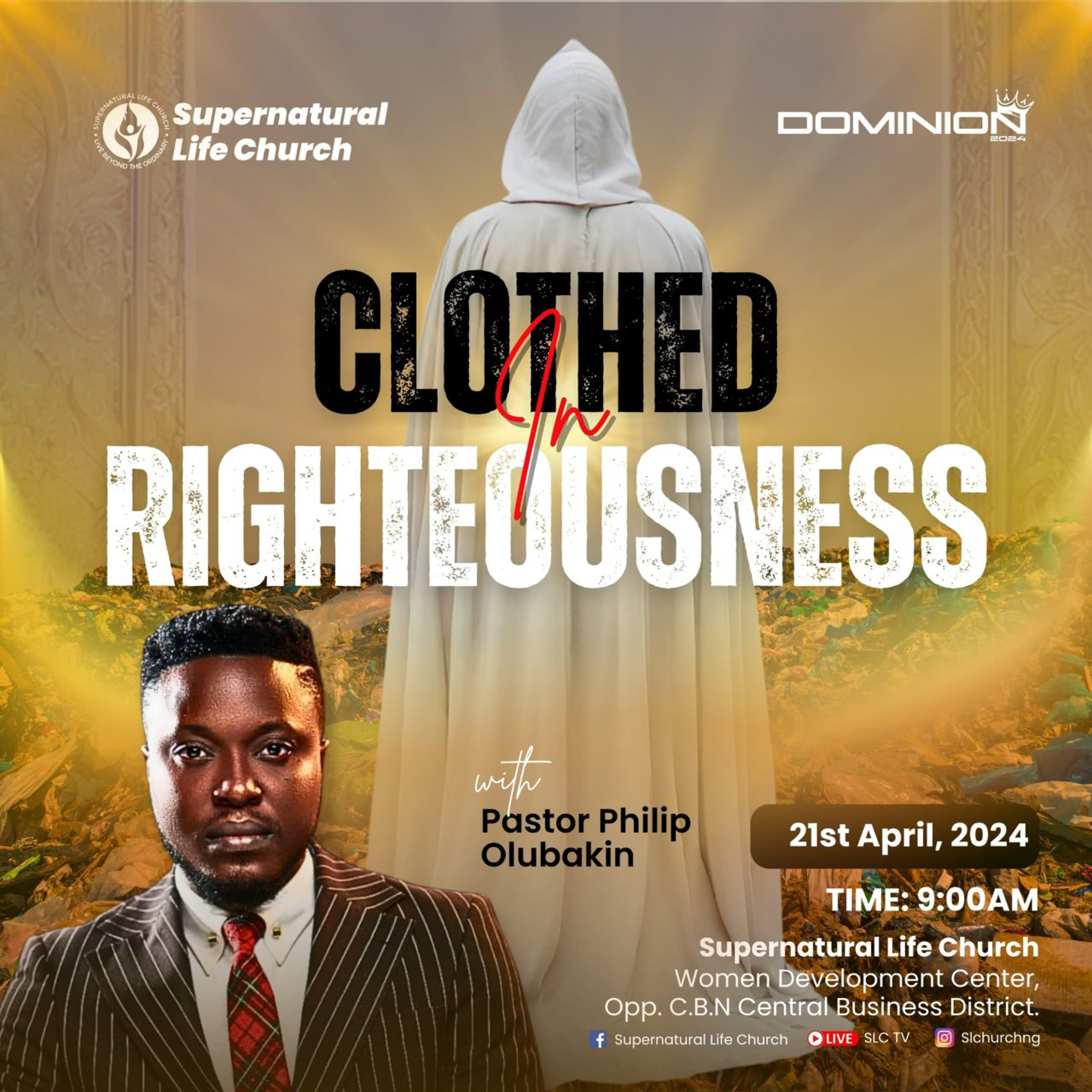 Clothed in Righteousness - Pastor Philip Olubakin episode artwork