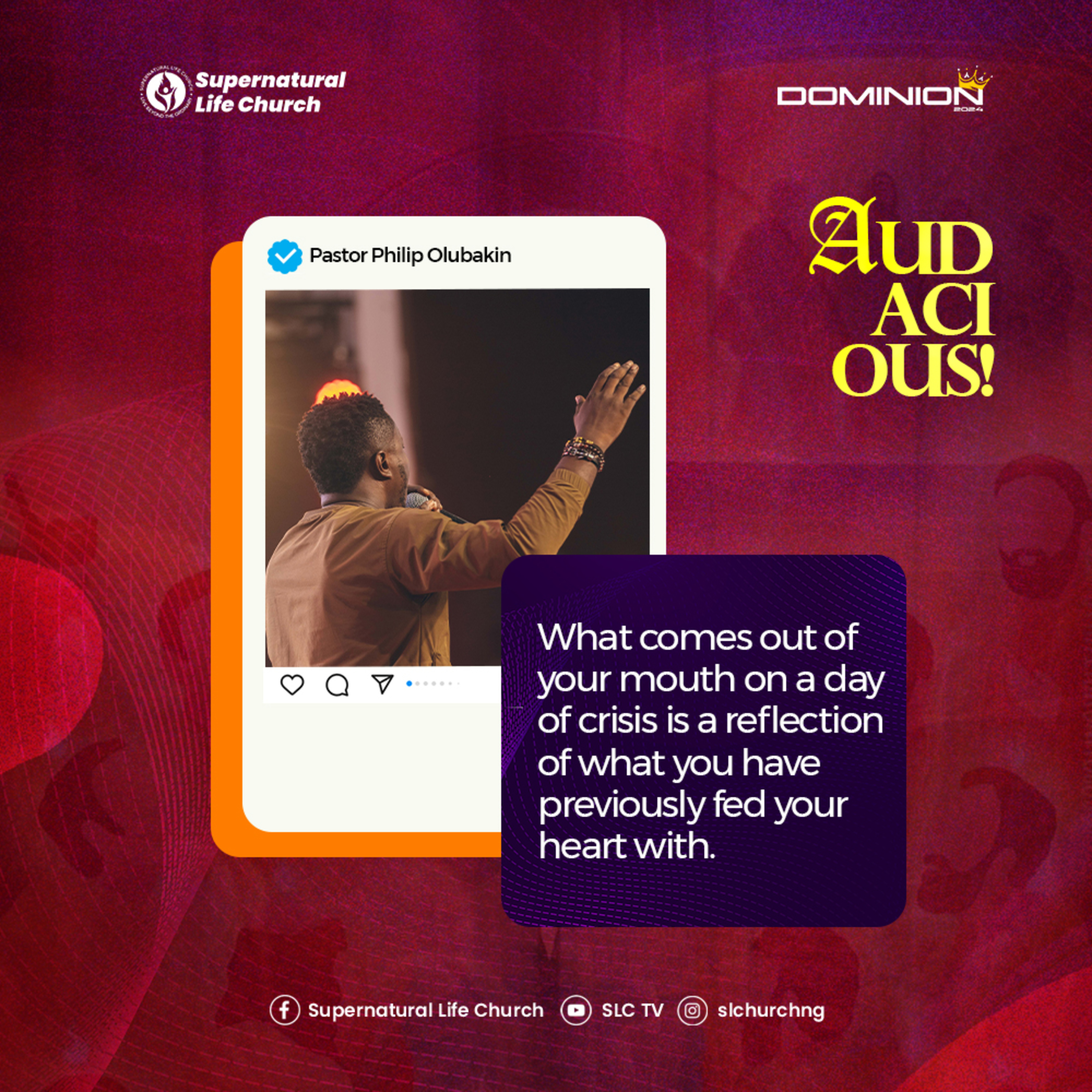 Audacious - Pastor Philip Olubakin episode artwork
