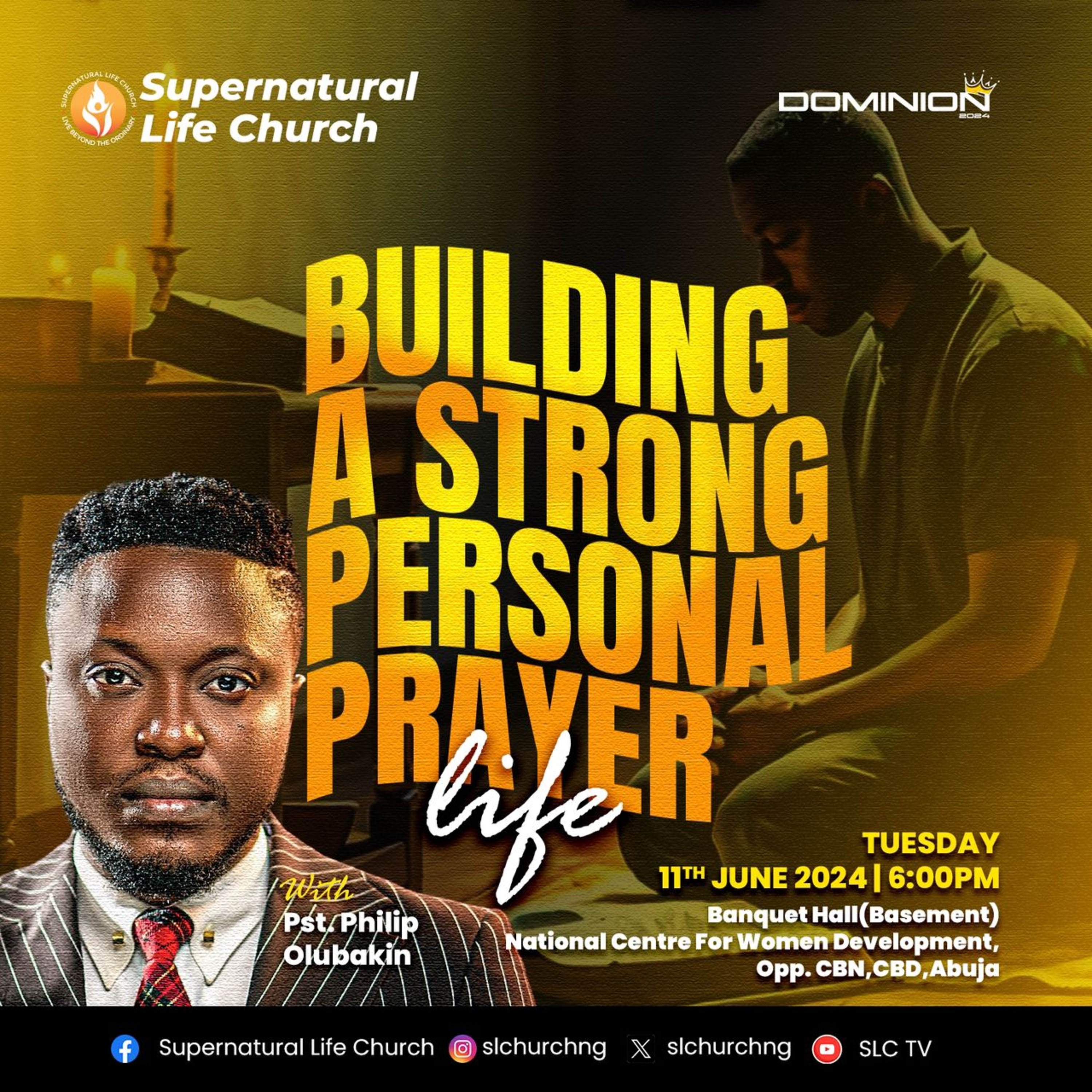 Building A Strong Personal Prayer Life - Minister Daniel Imole episode artwork