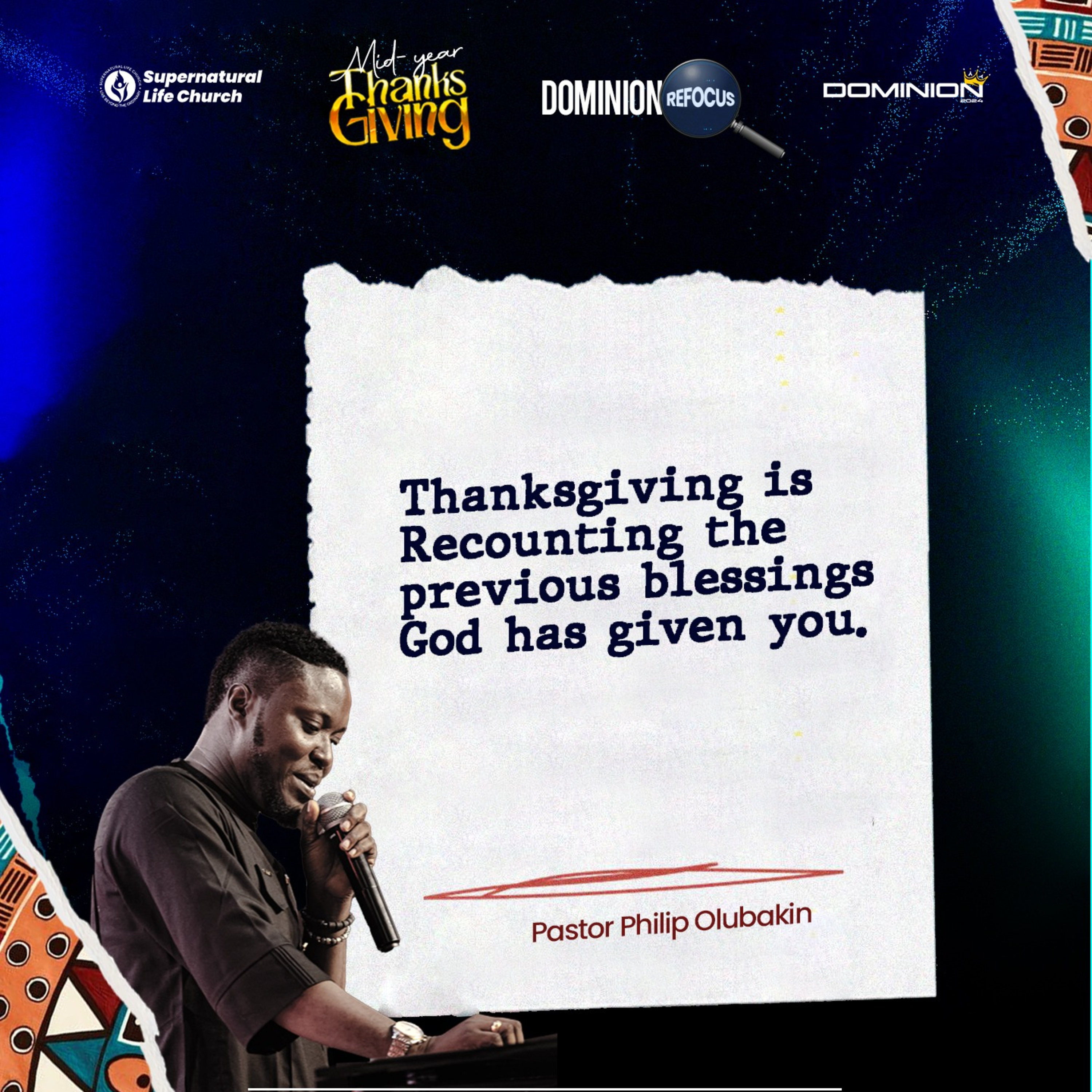 2024 Mid Year Thanksgiving - Pastor Philip Olubakin episode artwork