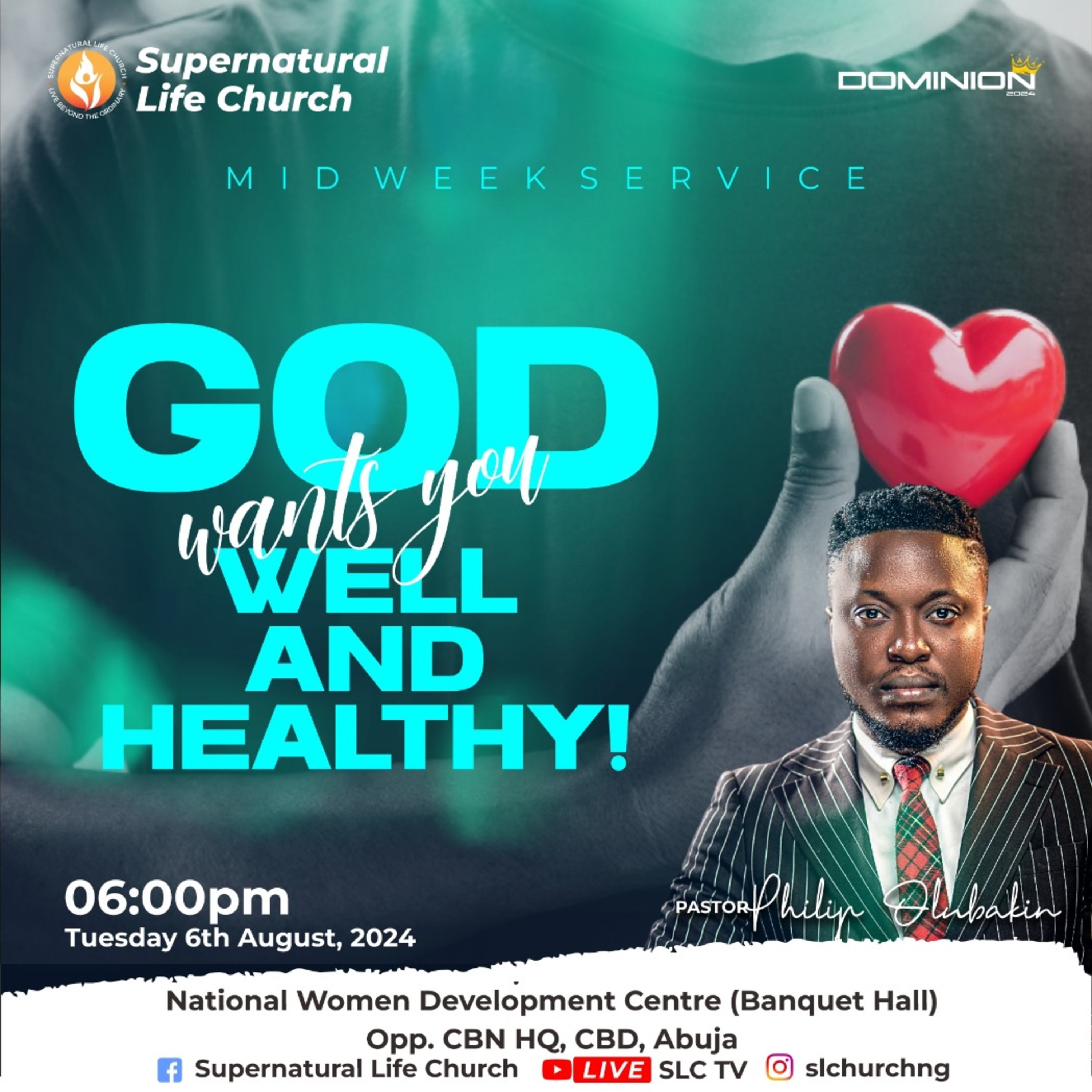 God wants you Well and Healthy - Pastor Philip Olubakin episode artwork