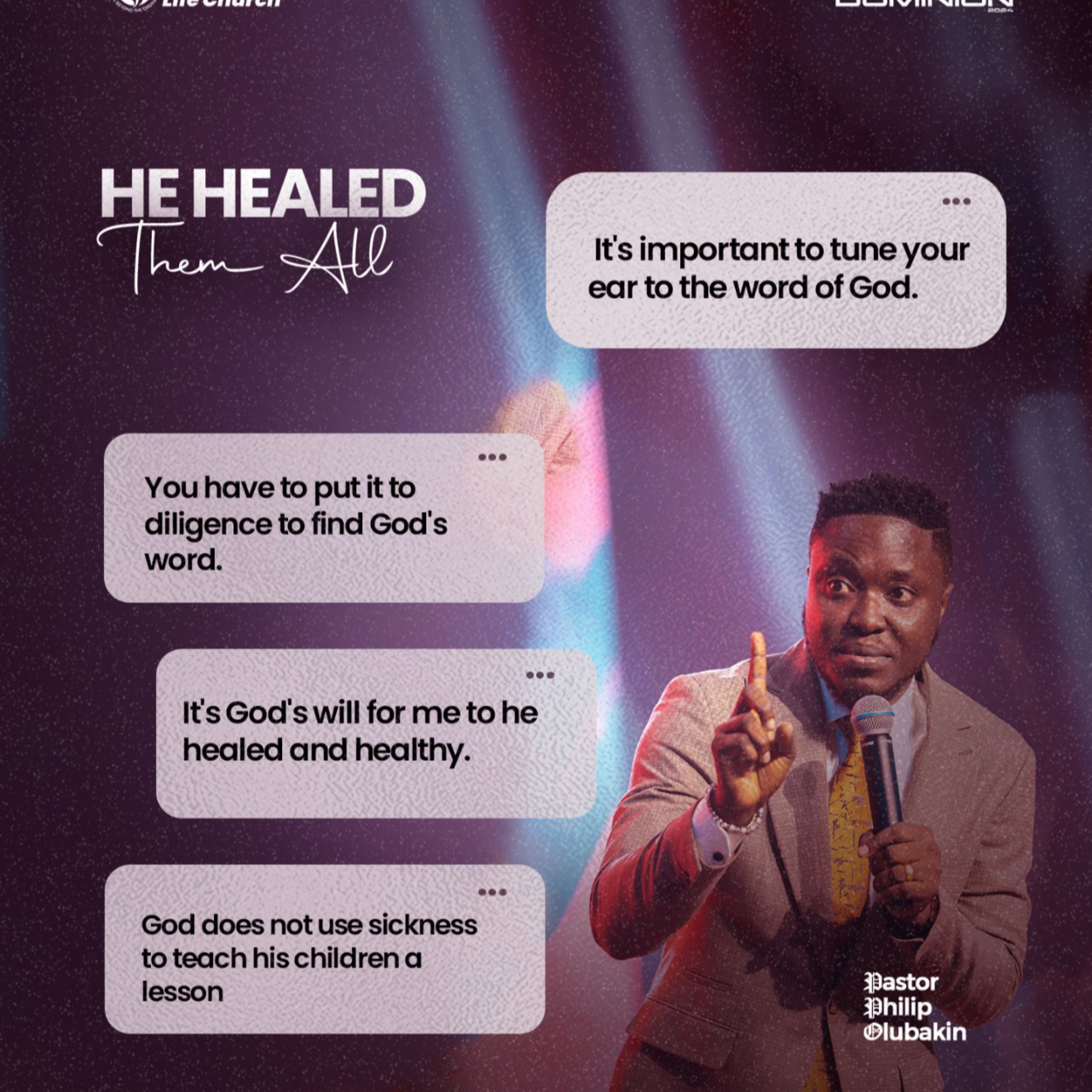 He Healed them All - Pastor Philip Olubakin episode artwork