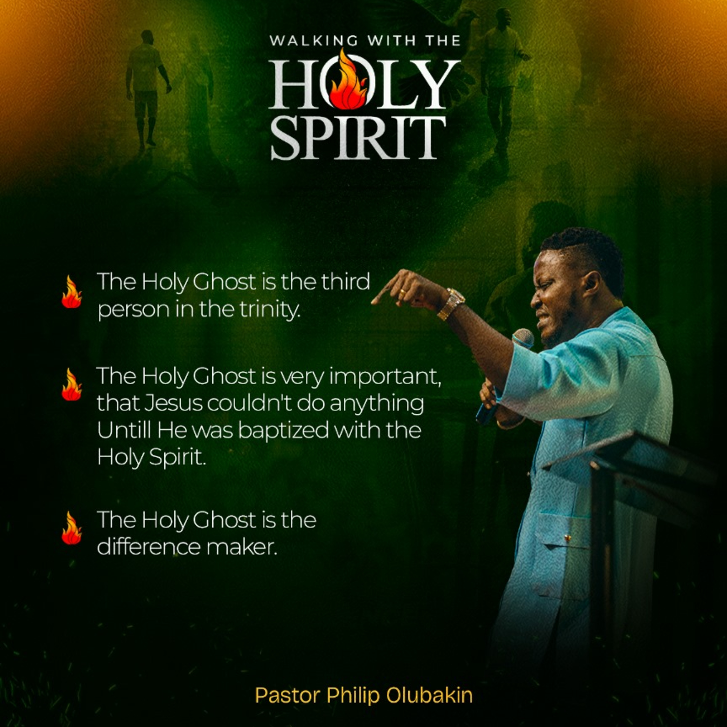 Walking with the Holy Spirit- Pastor Philip Olubakin episode artwork