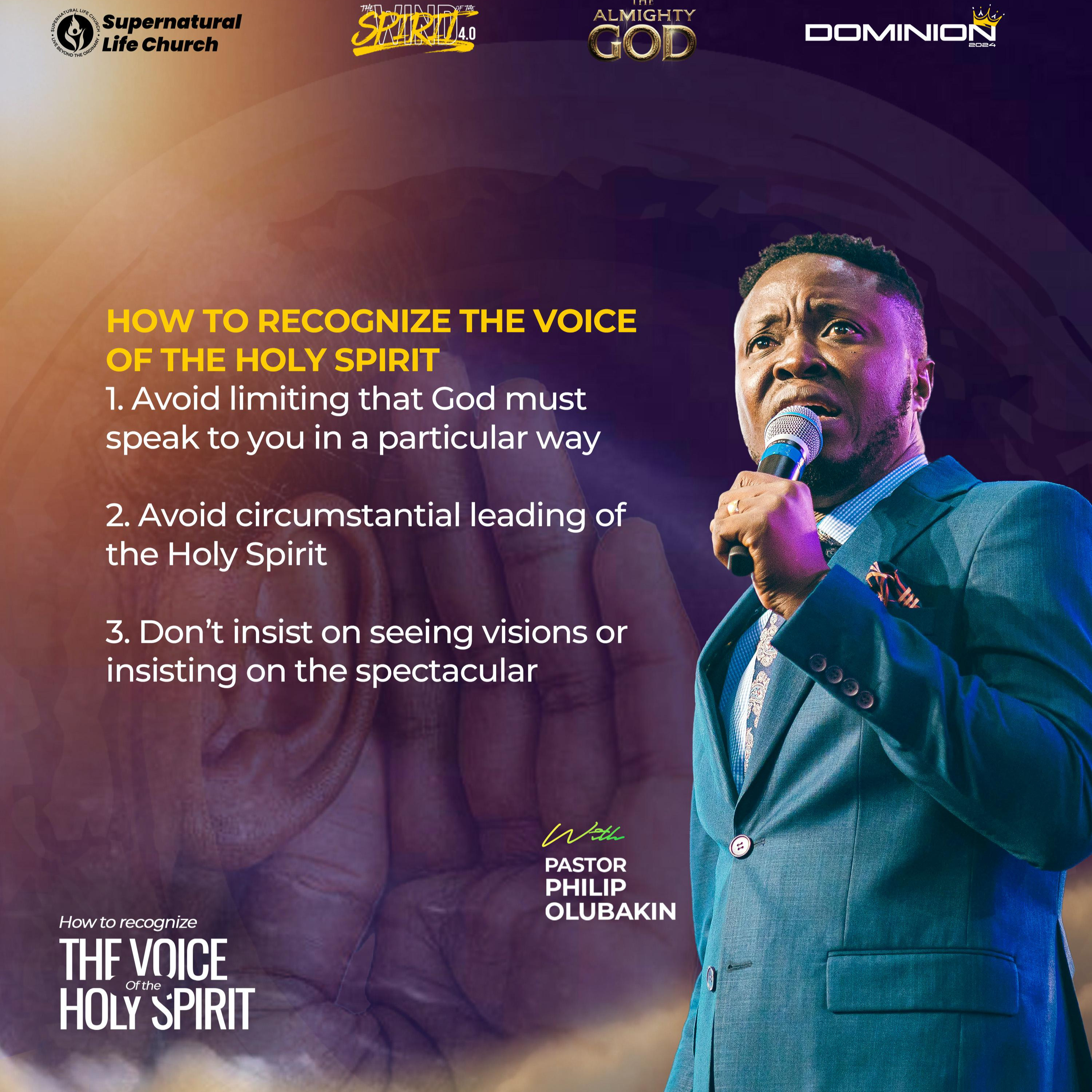 How to Recognize the Voice of the Holy Spirit - Pastor Philip Olubakin episode artwork