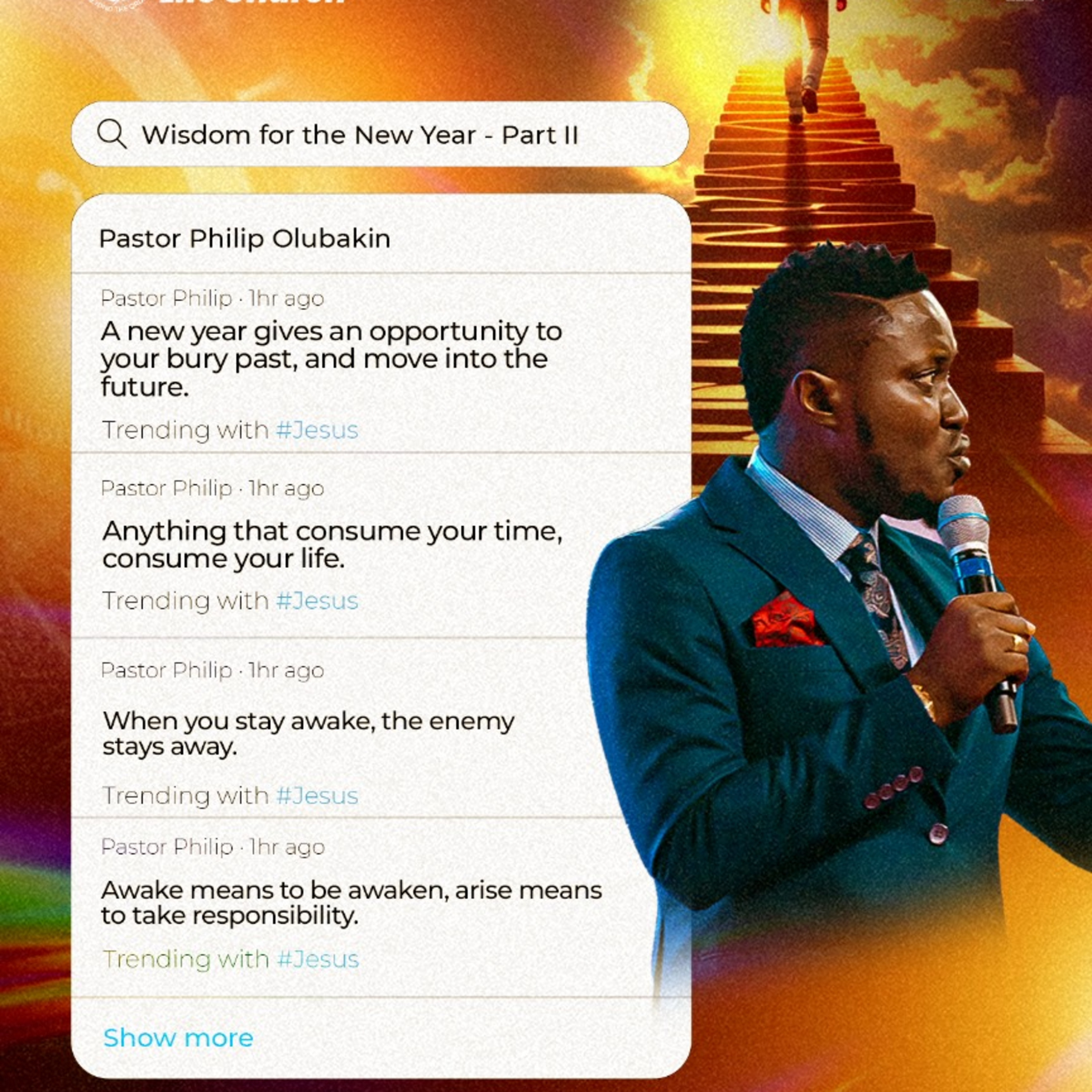 Wisdom for the New Year - Pastor Philip Olubakin episode artwork