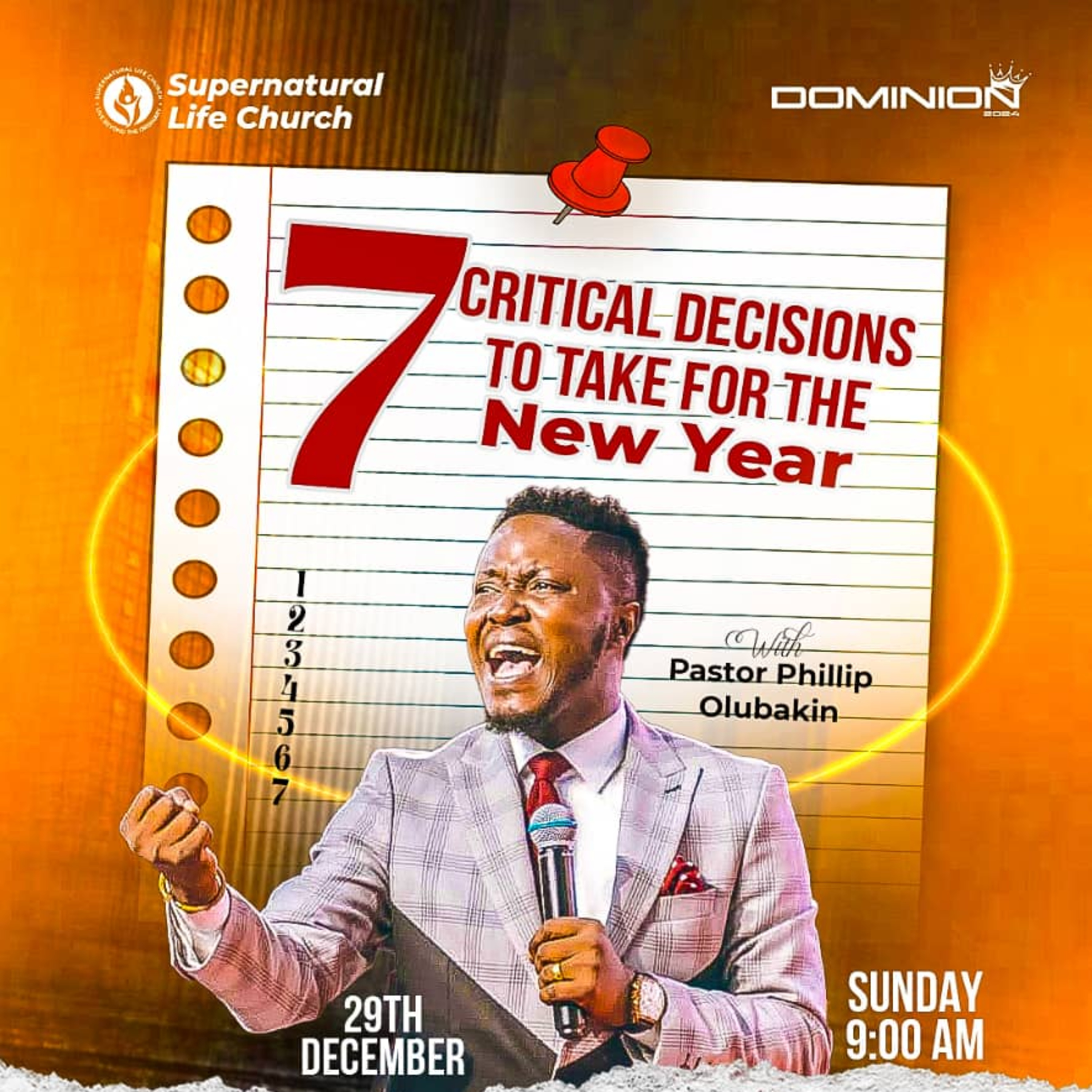 7 Decisions for the New Year- Pastor Philip Olubakin episode artwork