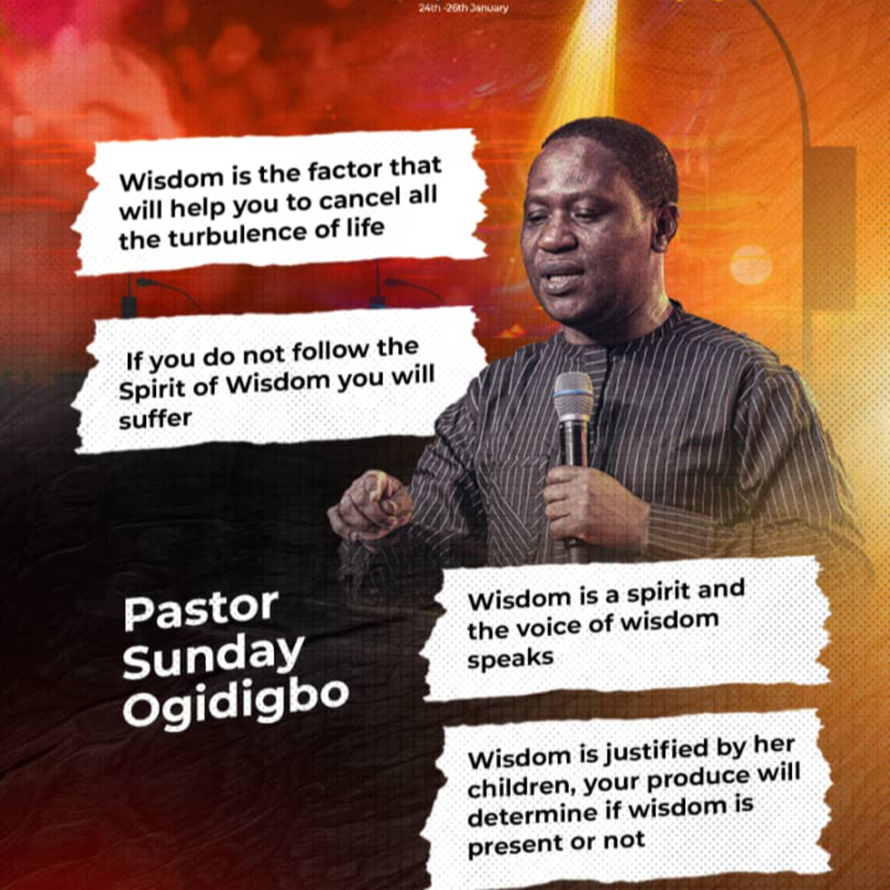 Wisdom for the Year - Pastor Sunday Ogidigbo episode artwork