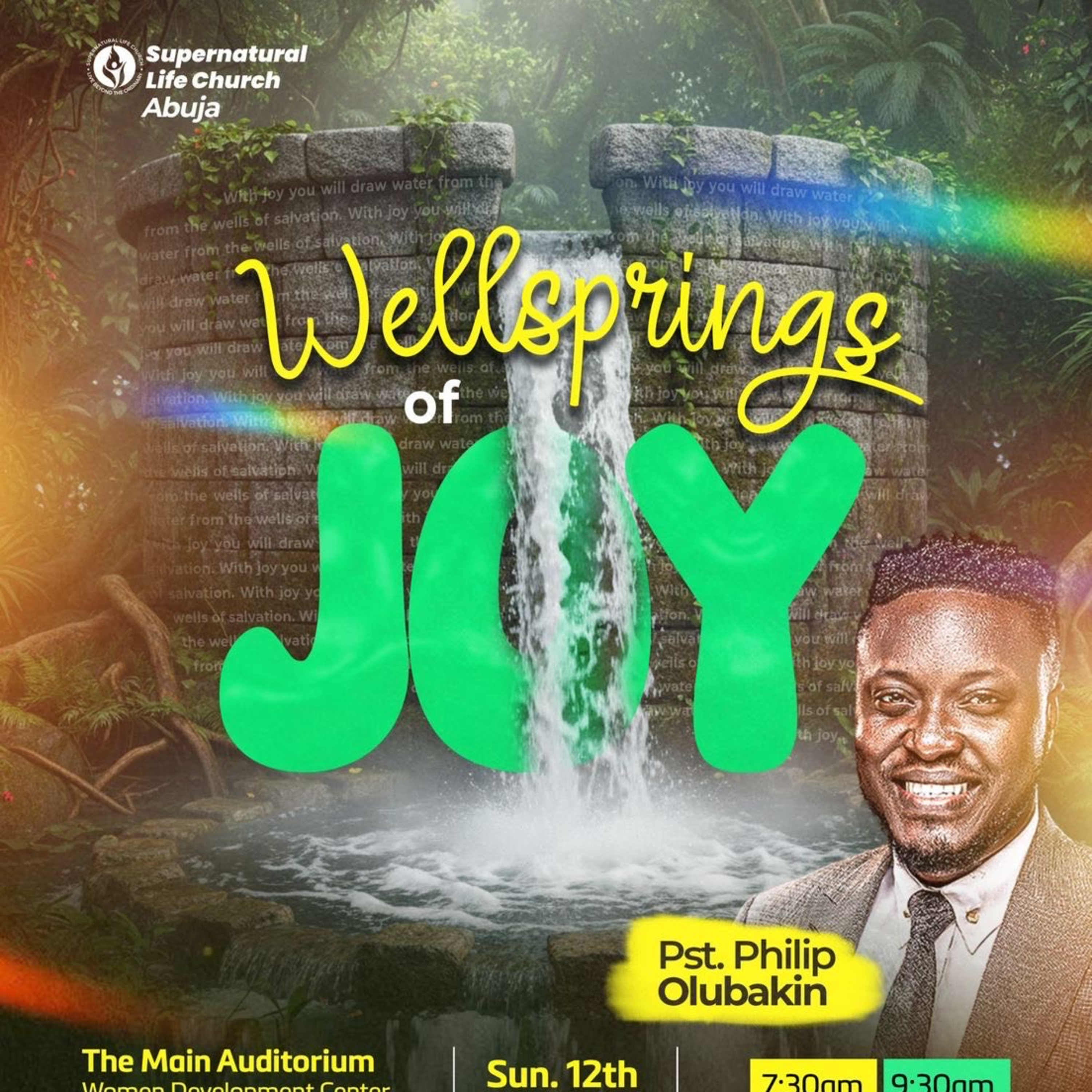 Wellsprings of Joy (1) - Pastor Philip Olubakin episode artwork