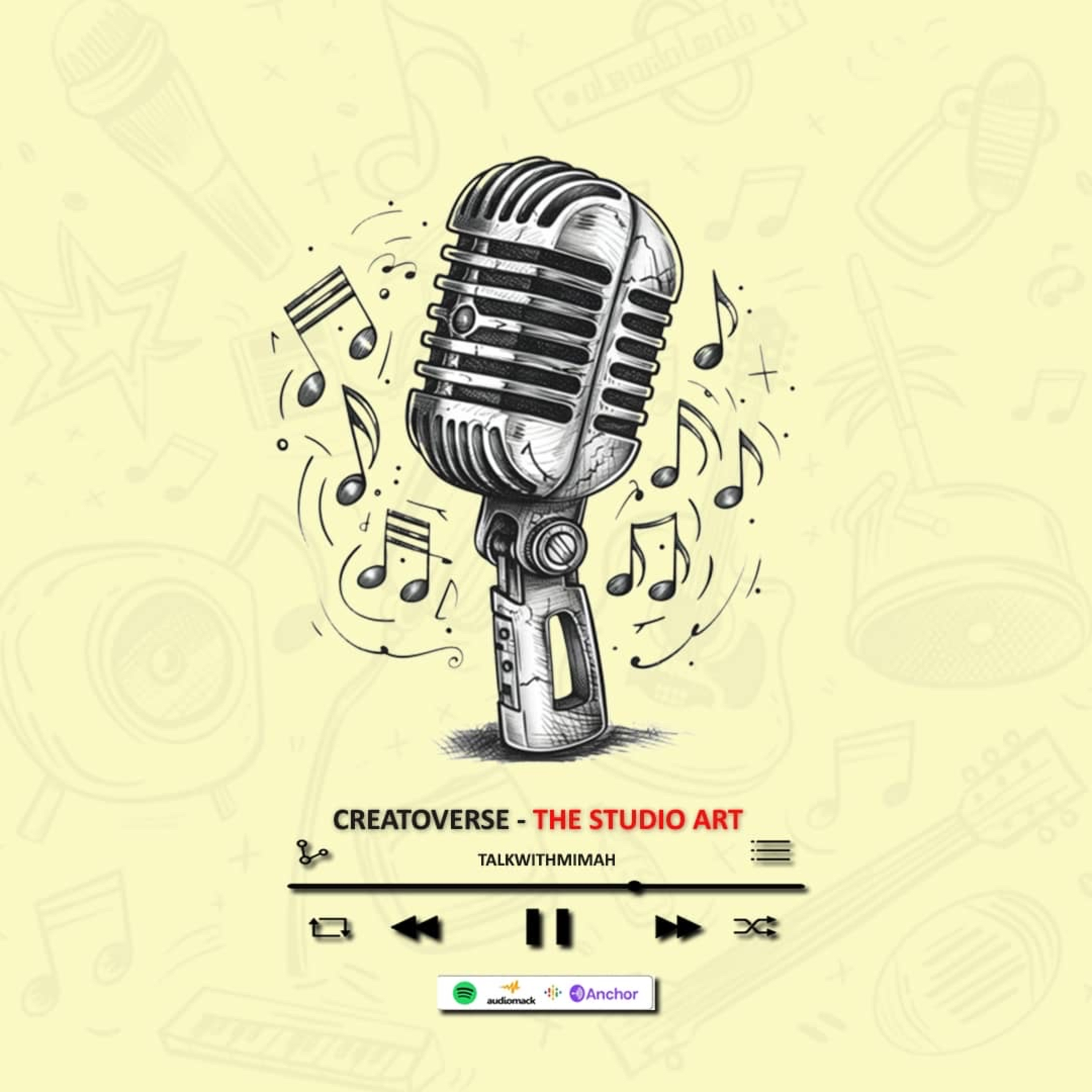 CreatoVerse ; The studio art episode artwork