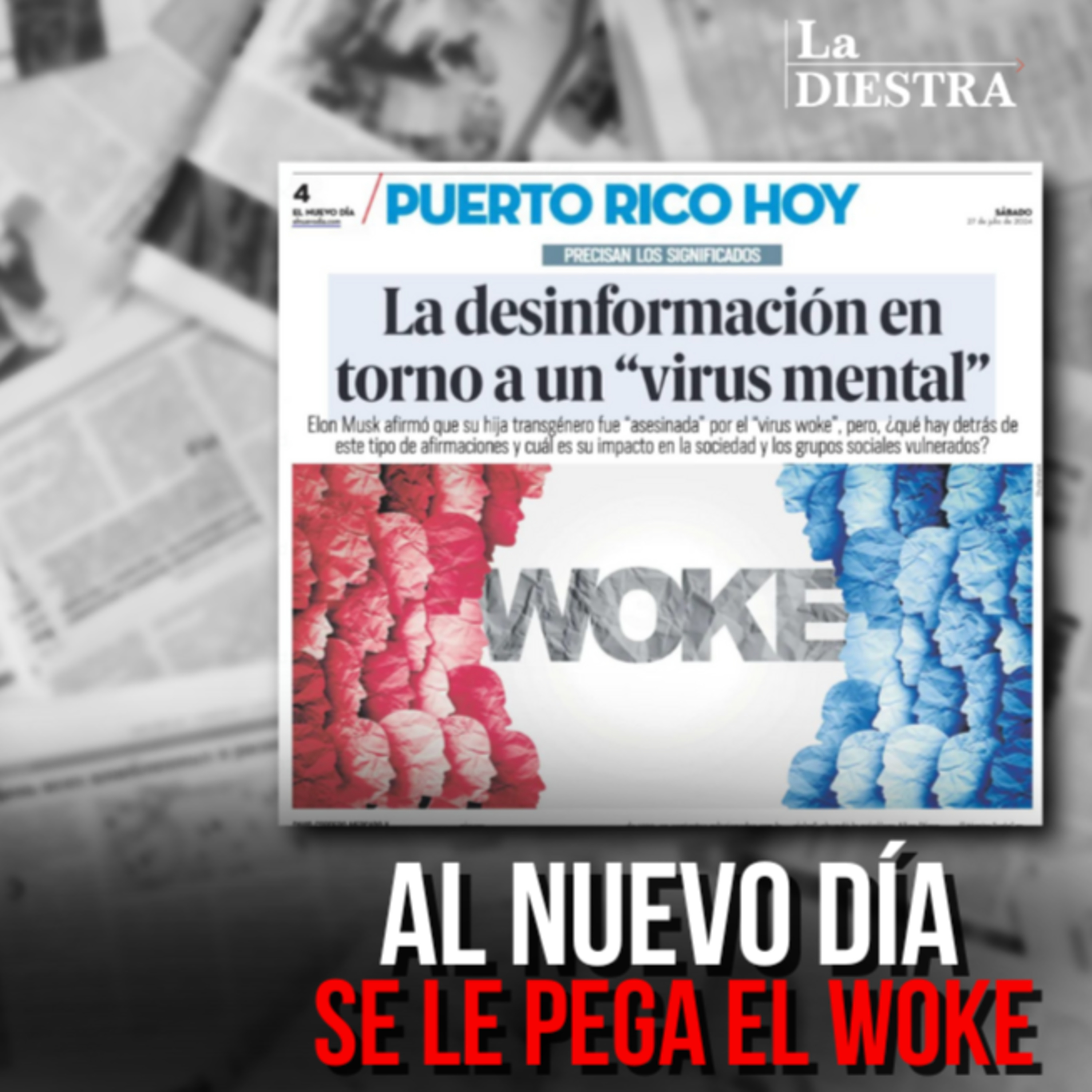 #160 - Según El Nuevo Día Ser Anti Woke es Tener Odio episode artwork