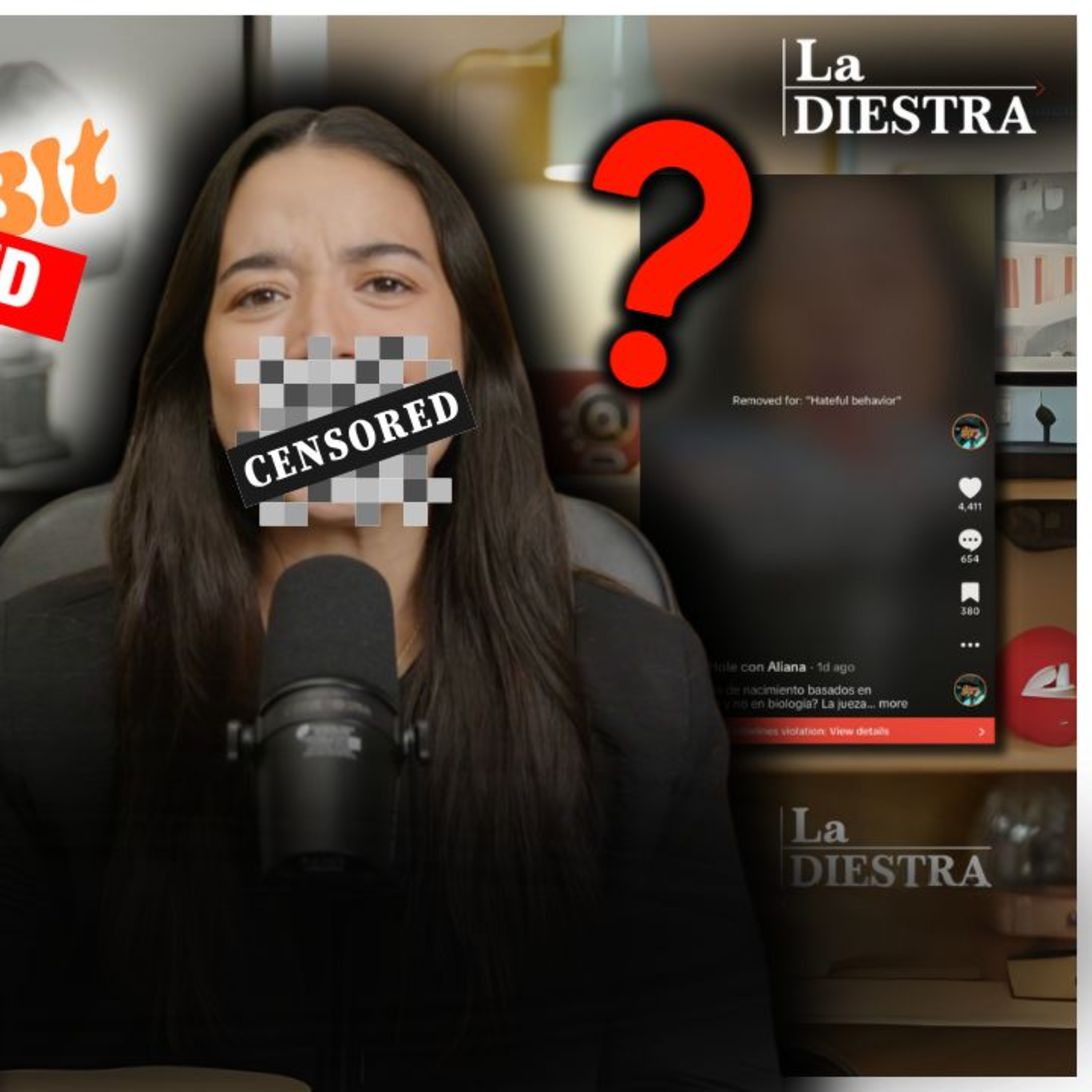 Censuran a La Diestra en Tik Tok episode artwork