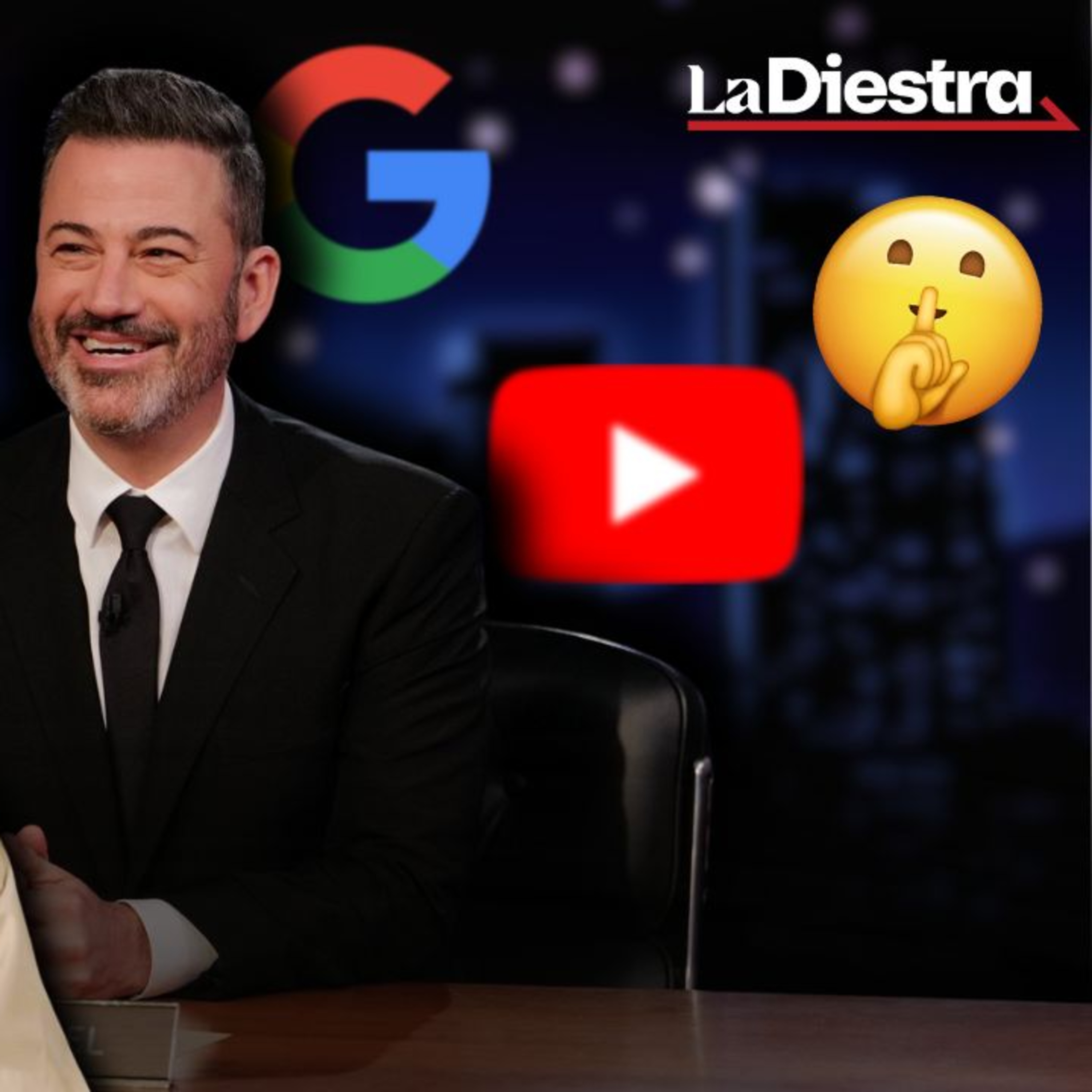 Celebran Regreso de Kimmel Mientras Ignoran Censuran de Biden en Youtube episode artwork