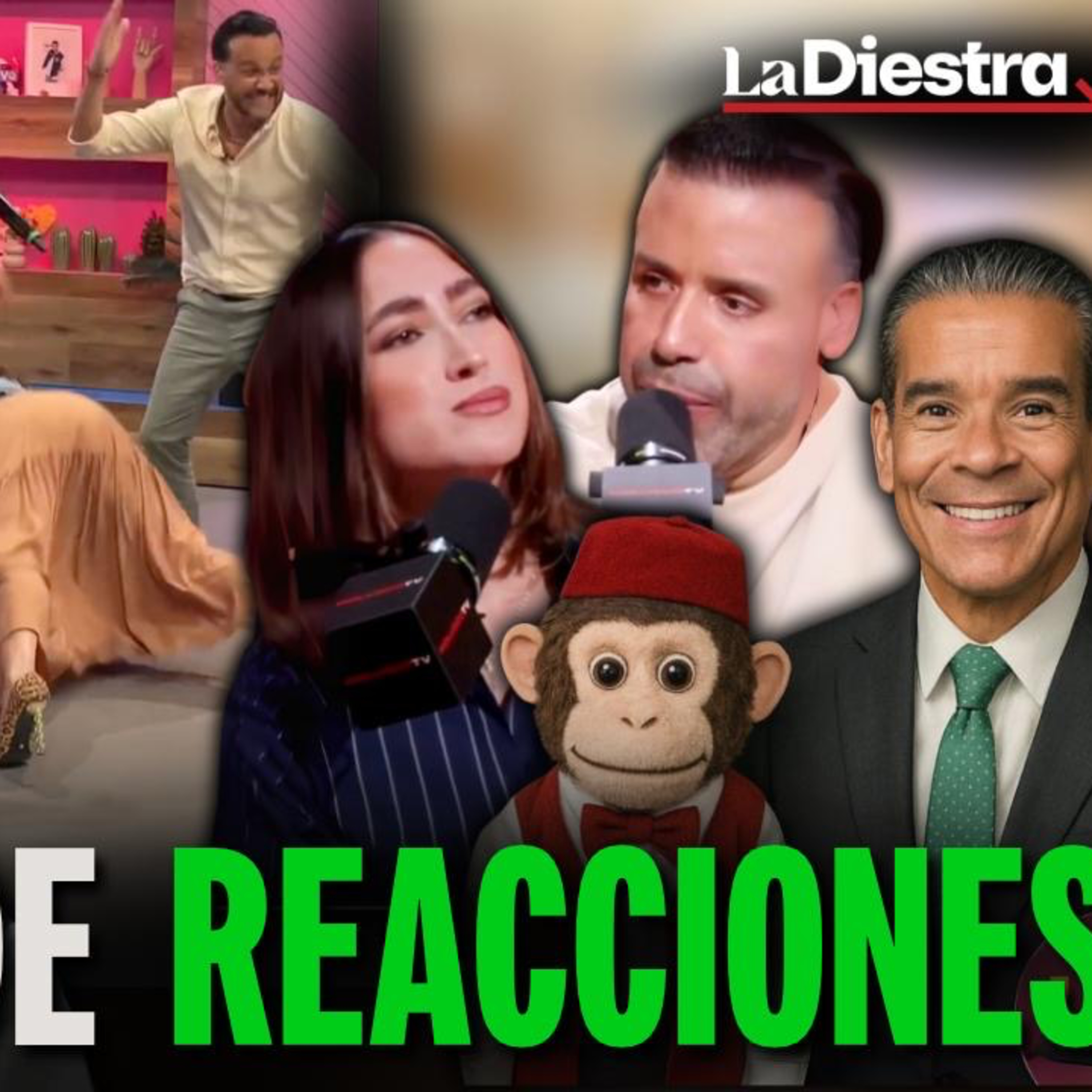 Leo Díaz Llega al HQ de La Diestra | Viernes de Reacciones episode artwork