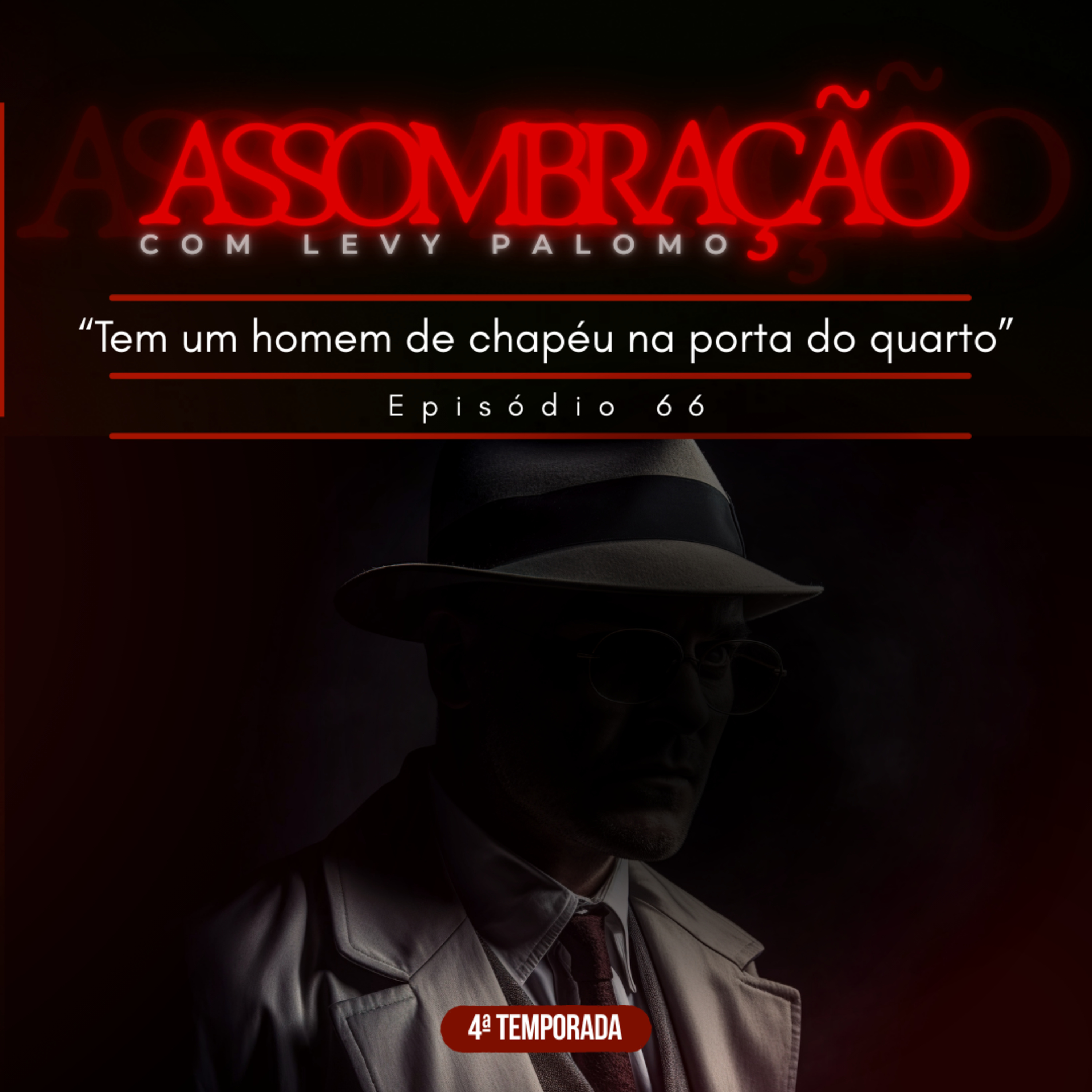 “Tem um homem de chapéu na porta do quarto” | 66 podcast episode