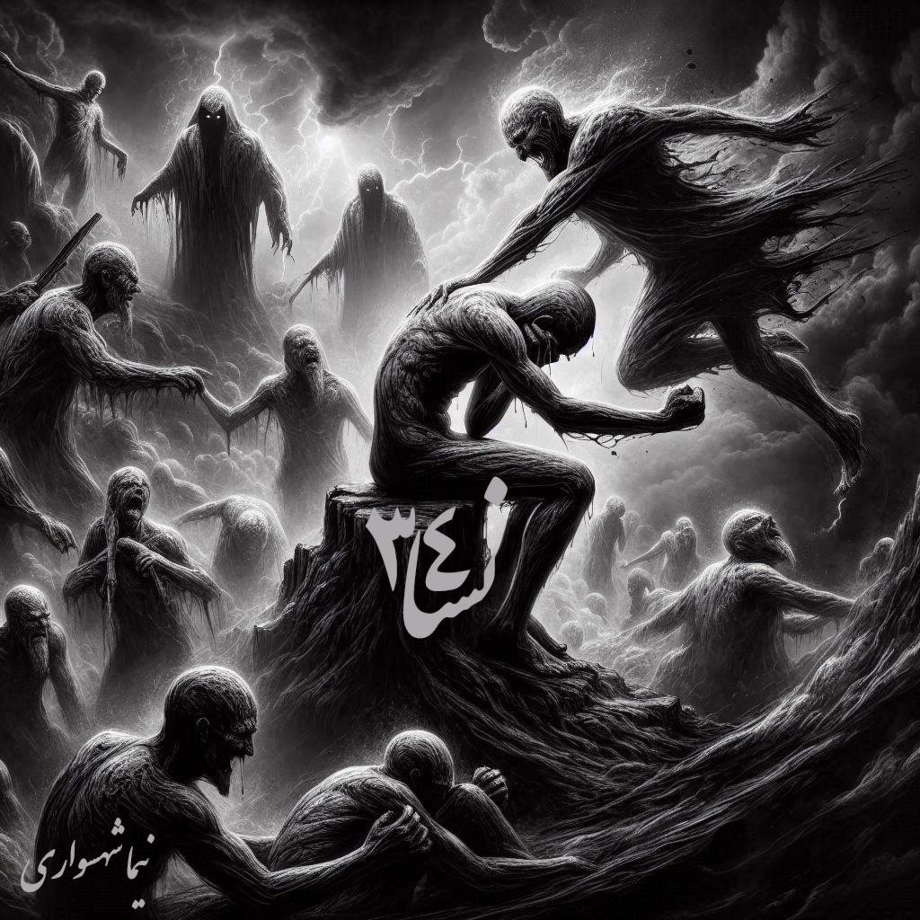 کتاب قیام؛ ۳۴ نسا؛ اثر نیما شهسواری: نقد خشونت علیه زنان و تبعیض ساختاری episode artwork