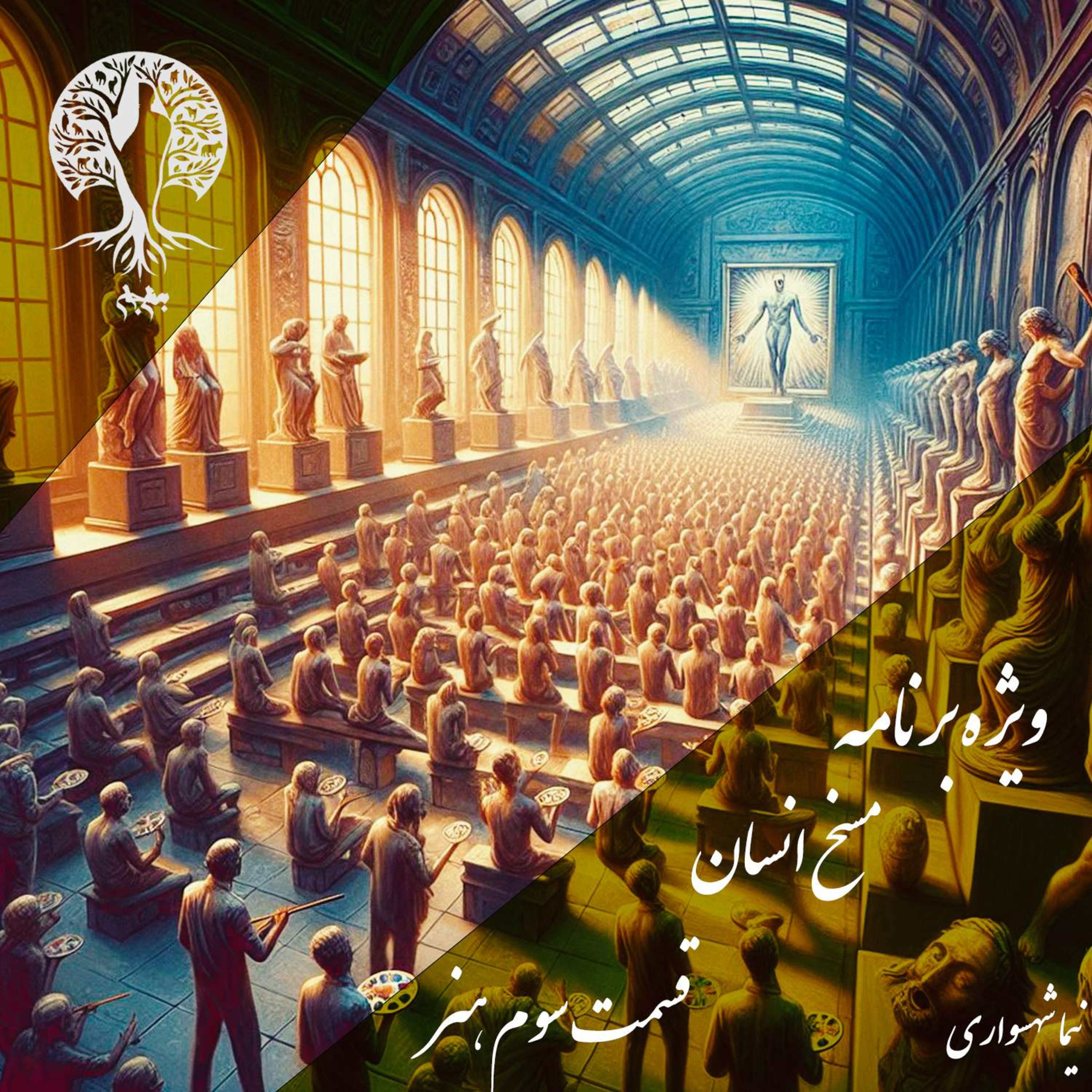 مسخ انسان؛ سقوط از معنا به کالا؛ با نیما شهسواری؛ قسمت سوم: هنر کالا، ابتذالِ هالیوودی و خوابِ مصنوعیِ توده‌ها episode artwork