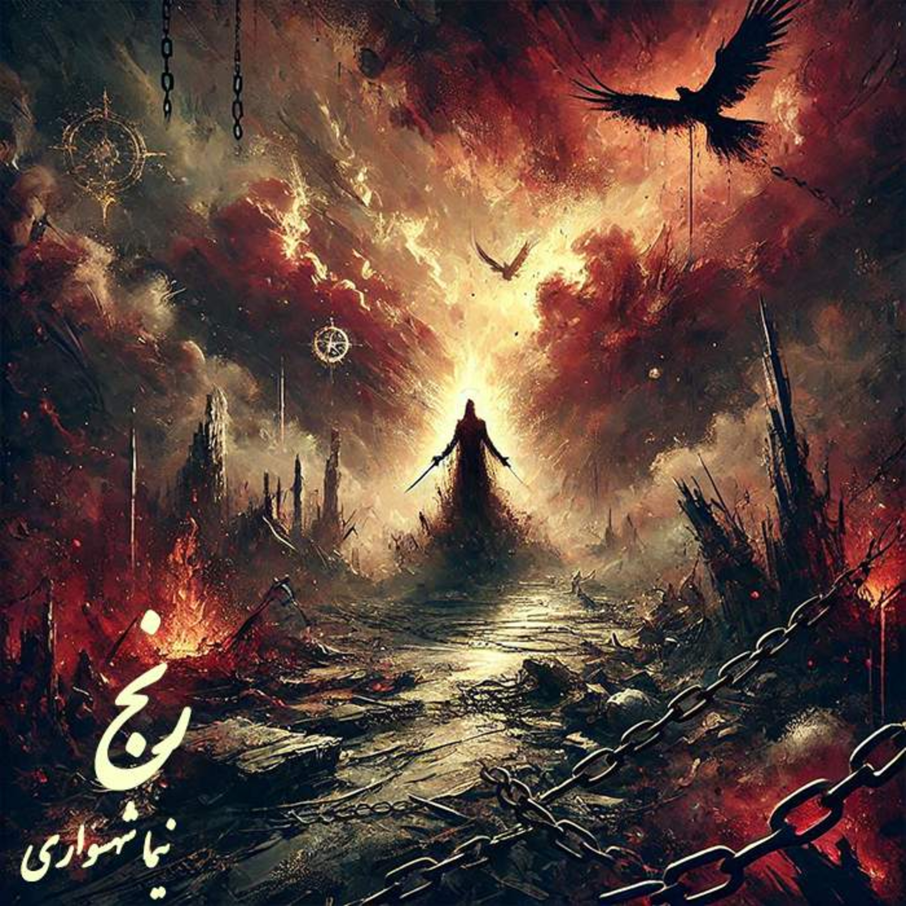 کتاب رزم‌نامه؛ شعر رنج: واکاوی رقصِ شمشیر در خون و نقدِ بی‌تفاوتیِ الوهیت بر عرش episode artwork