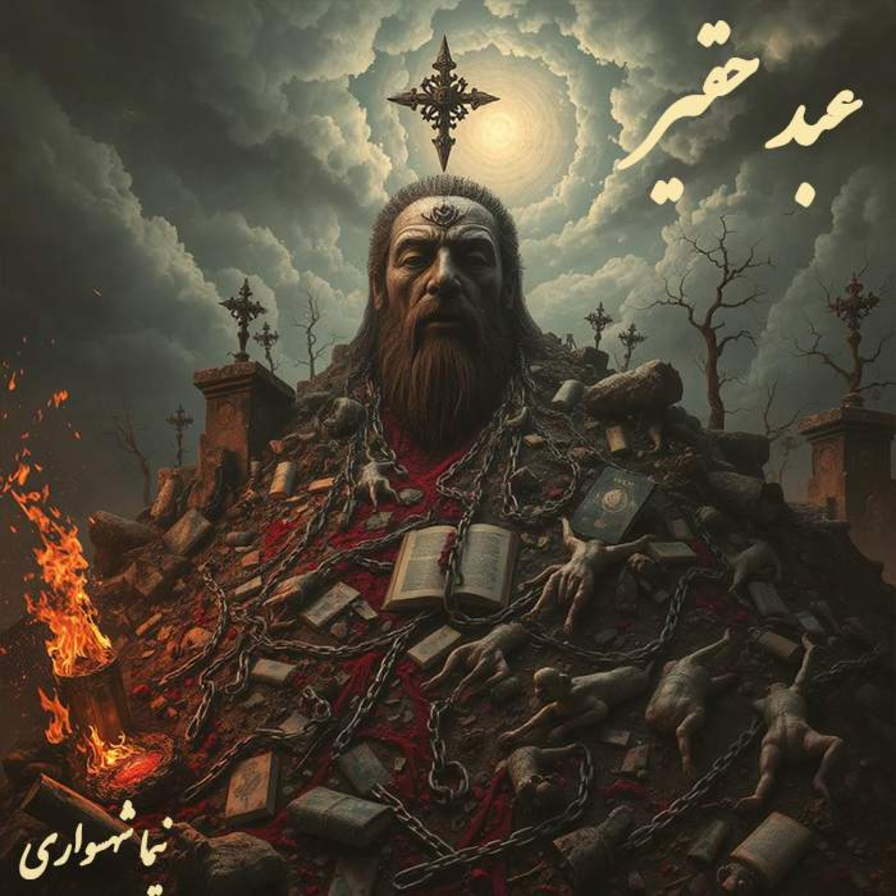کتاب رزم‌نامه؛ شعر عبد حقیر: واکاوی زوالِ تمدن‌هایِ دینی و بشارتِ انسانِ بی‌خدا episode artwork
