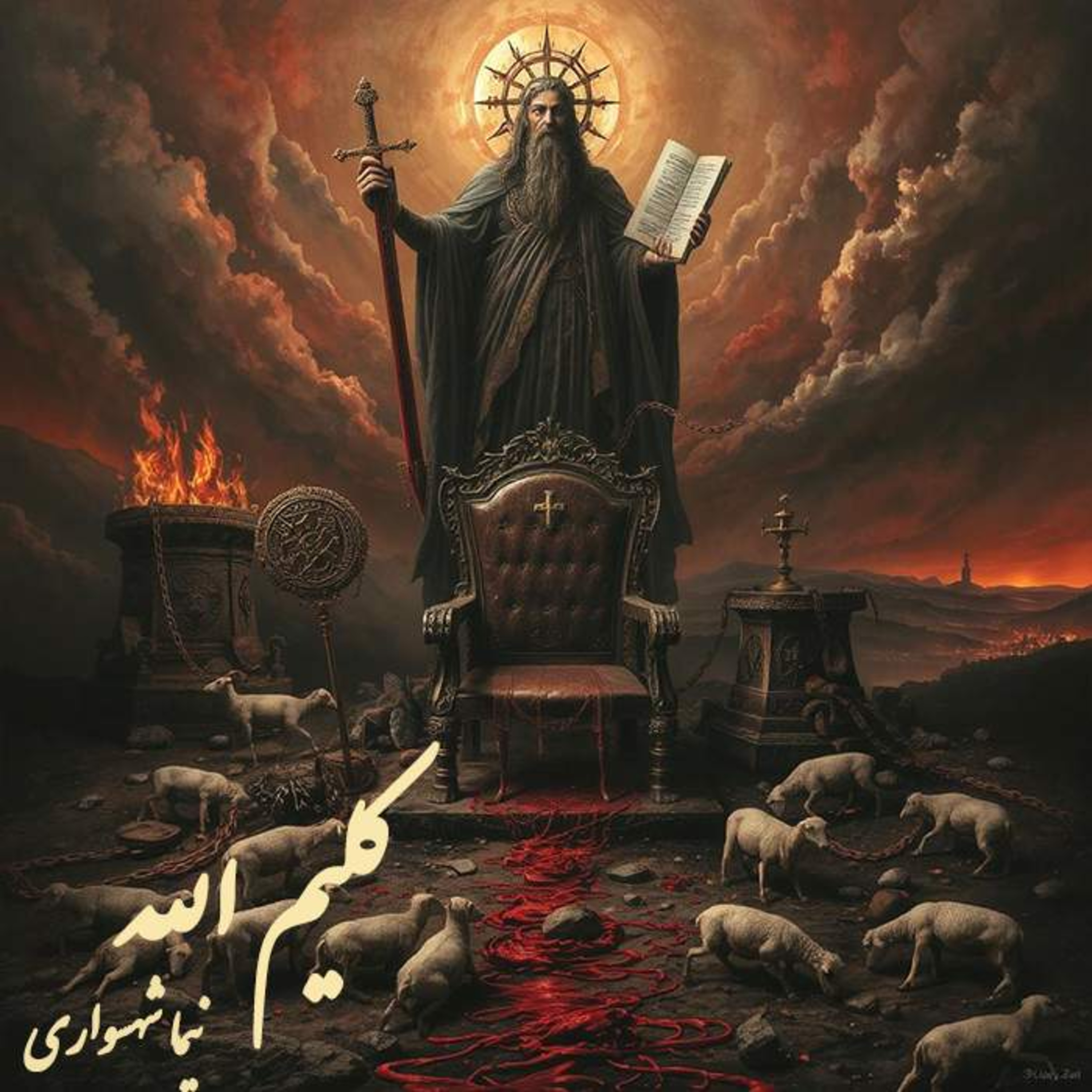 کتاب رزم‌نامه؛ شعر کلیم‌الله: واکاوی ریشه‌های خونینِ نبوت و نقدِ تئولوژیِ جنگ در آیینِ یهوه episode artwork
