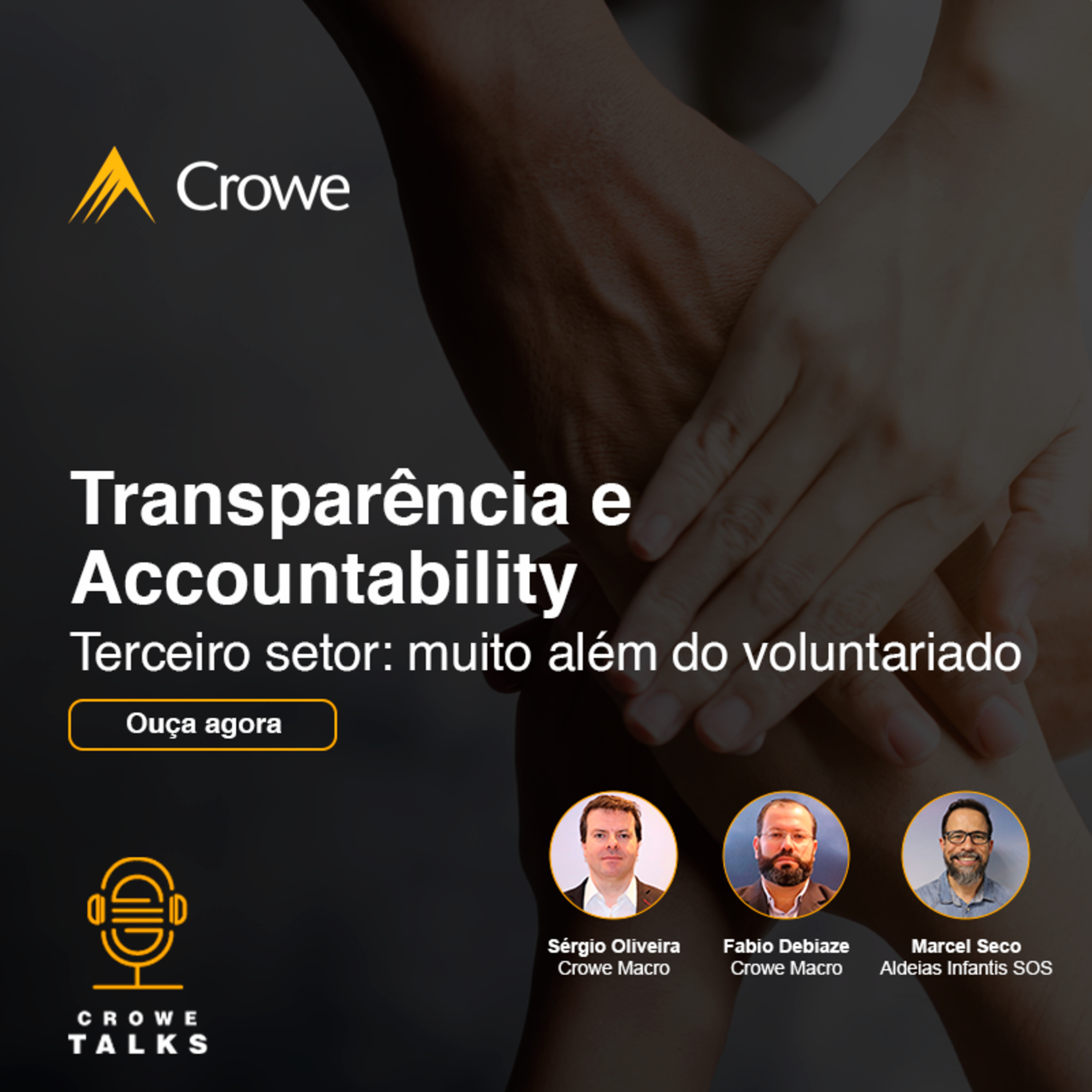 Transparência e Accountability - Terceiro setor: muito além do voluntariado | Crowetalks #15 episode artwork