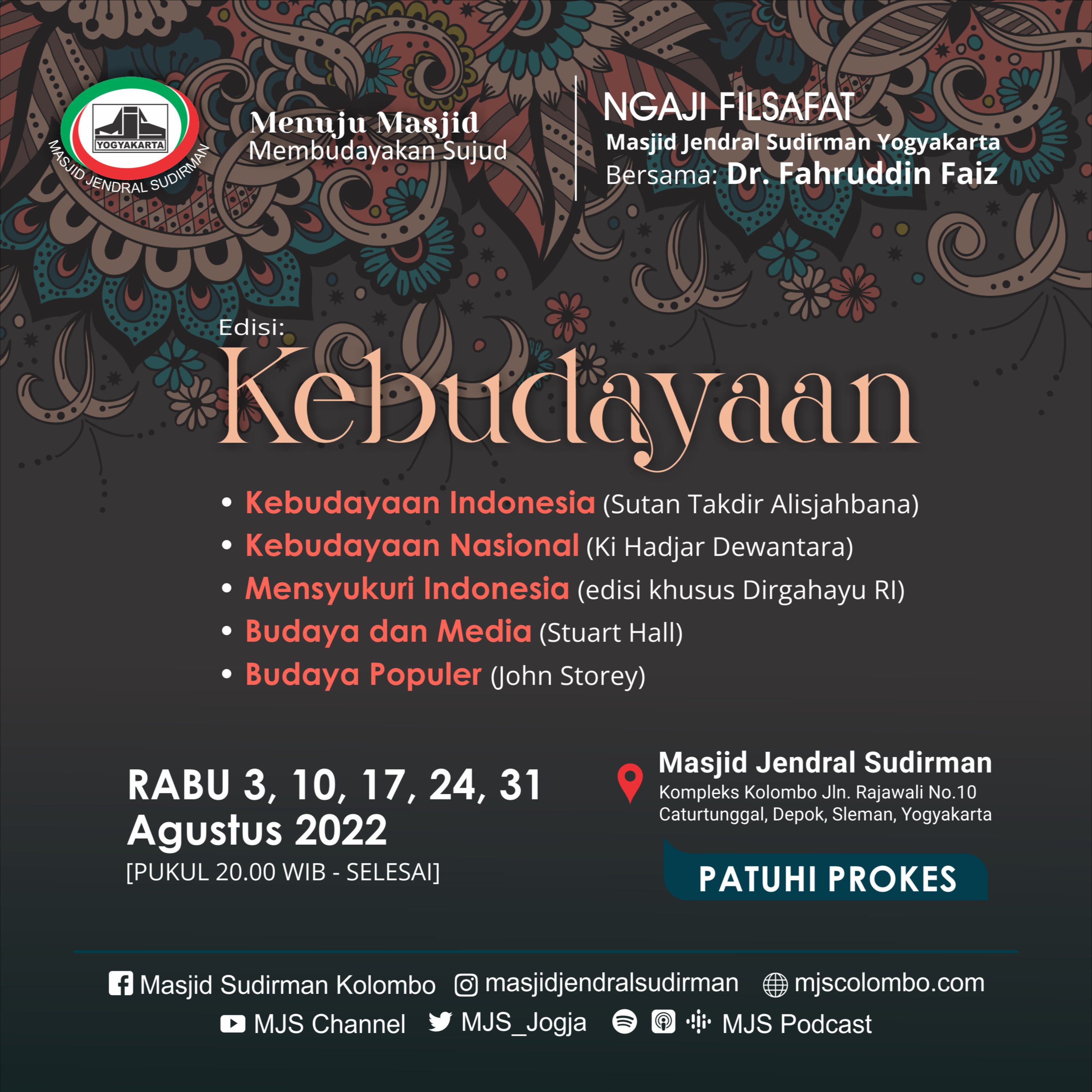 Ngaji Filsafat 357 : Sutan Takdir Alisyahbana - Kebudayaan