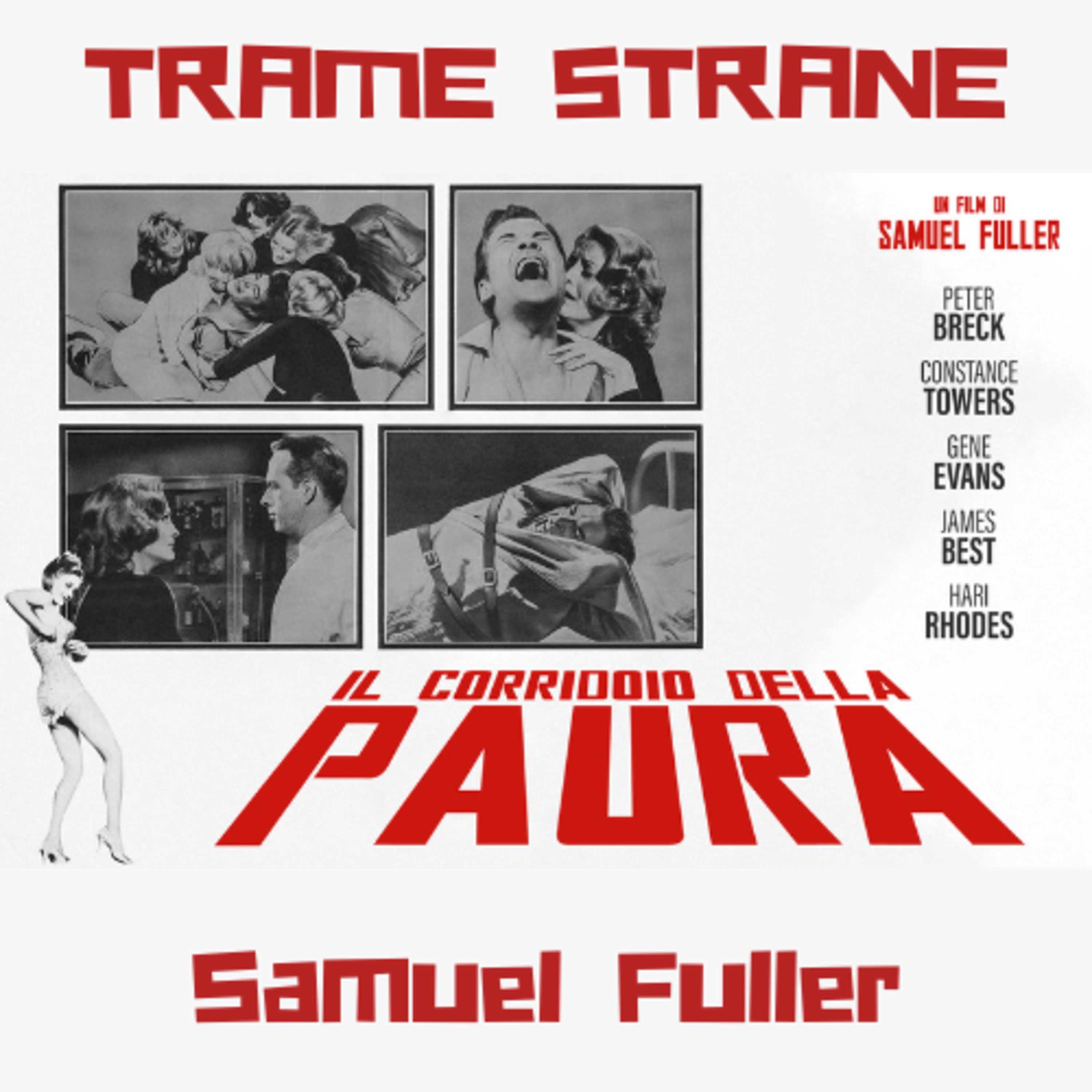 279 "Il corridoio della paura" di Samuel Fuller (1963)...un manicomio per raccontar l'America