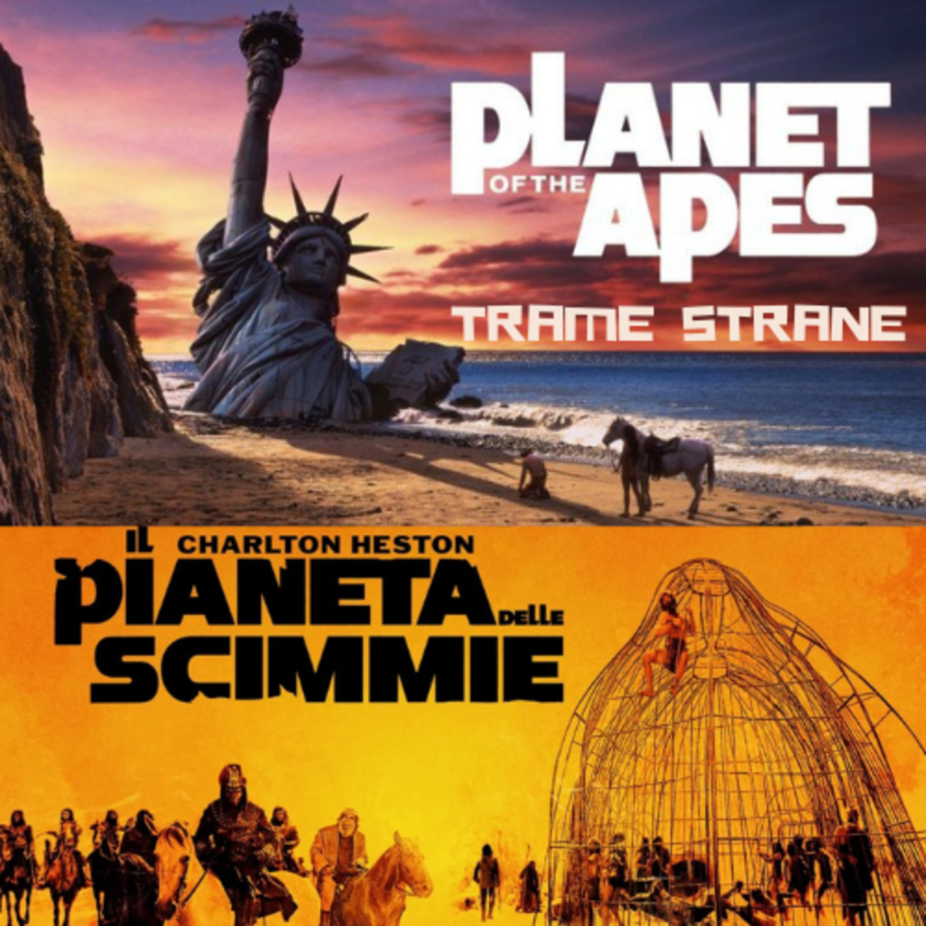 318 "Il pianeta delle scimmie" di Franklin J. Schaffner (1968)... l'uomo è una bestia!