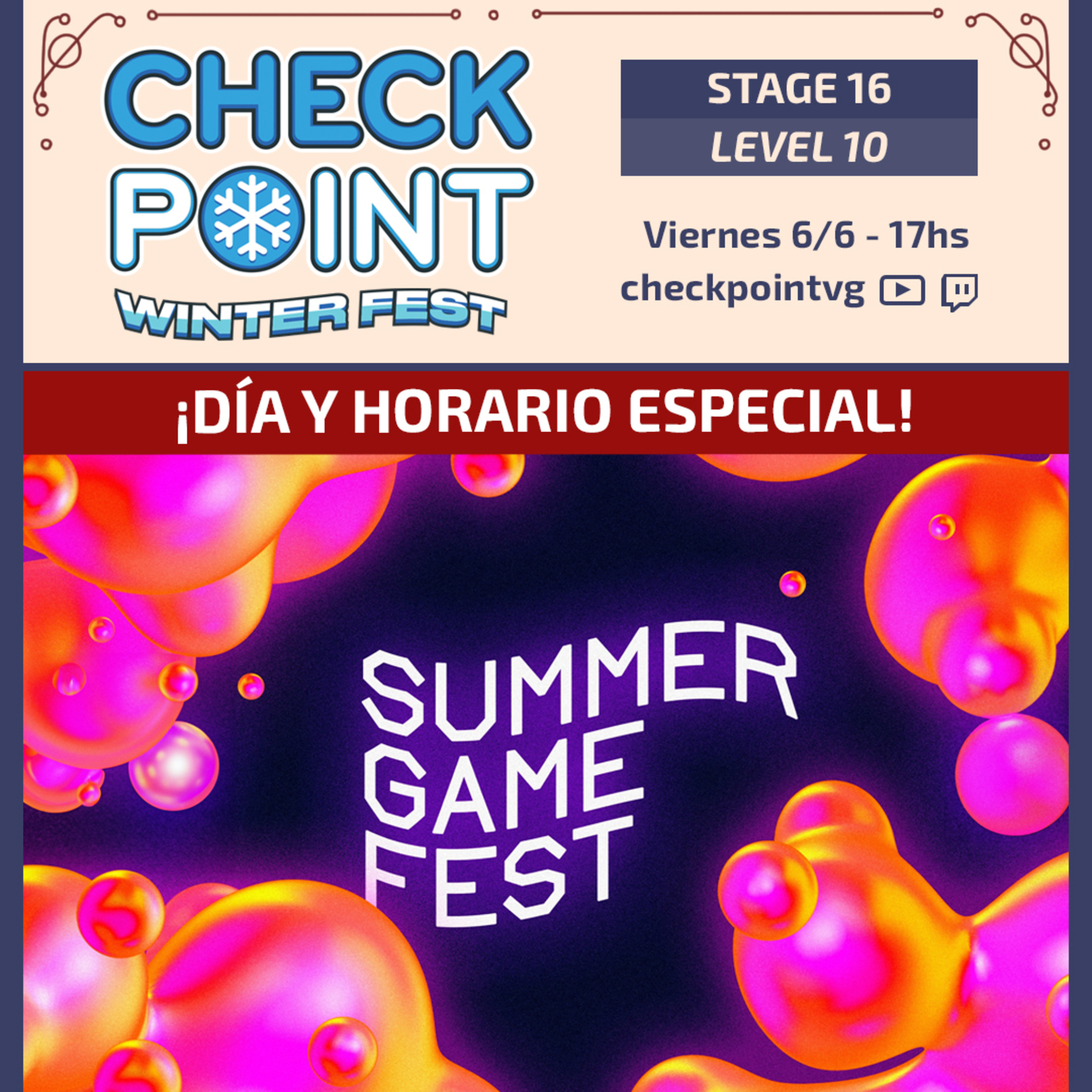 Stage 16 - Level 10: "Checkpoint Winter Fest - Día 1"