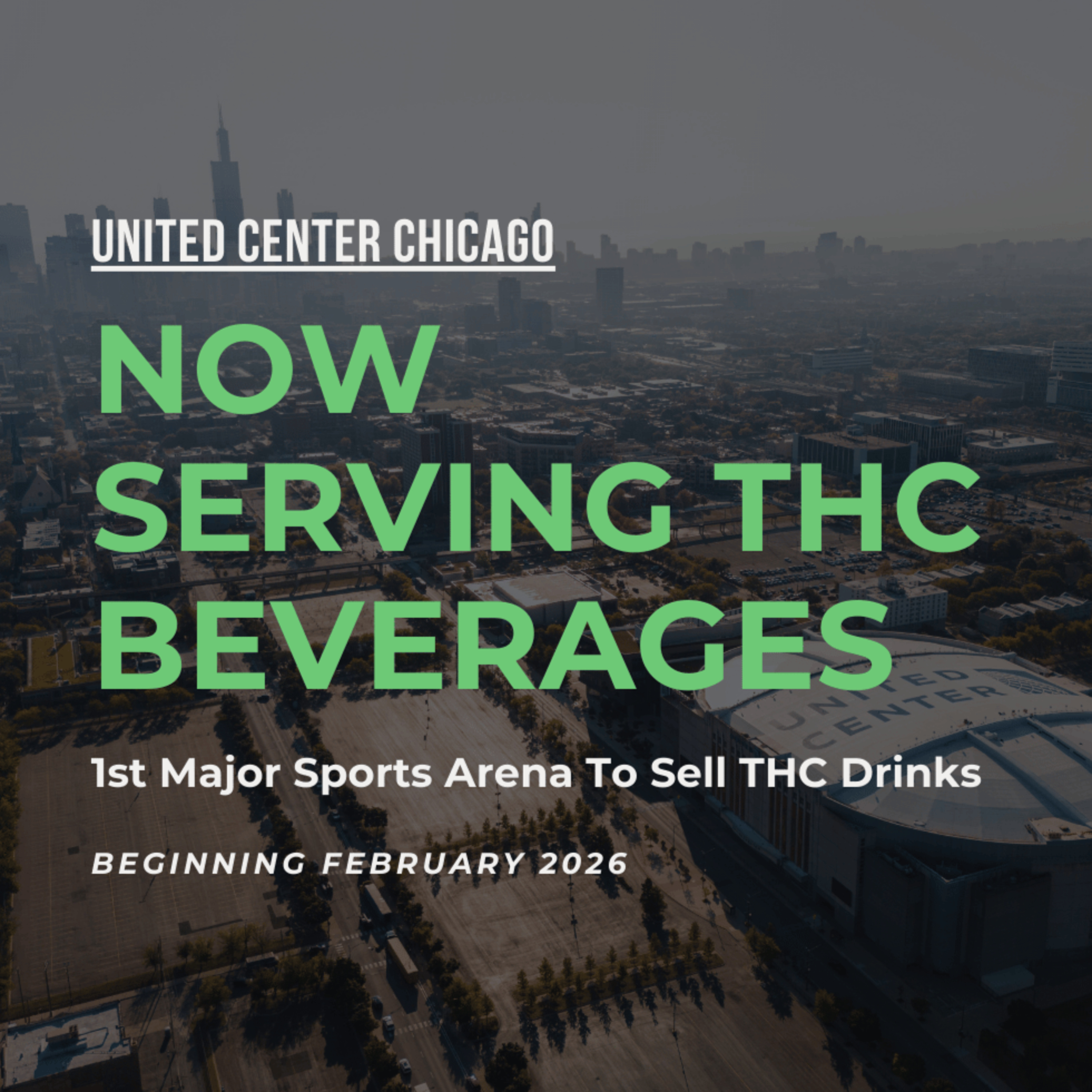  First Ever Major Arena To Serve THC Drinks 