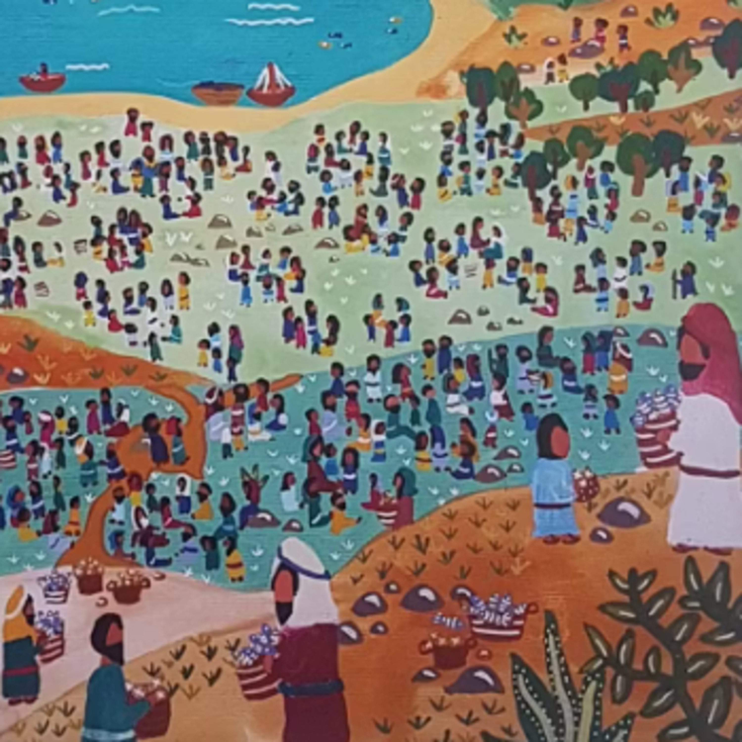 John 6:1-15 and the guys episode artwork