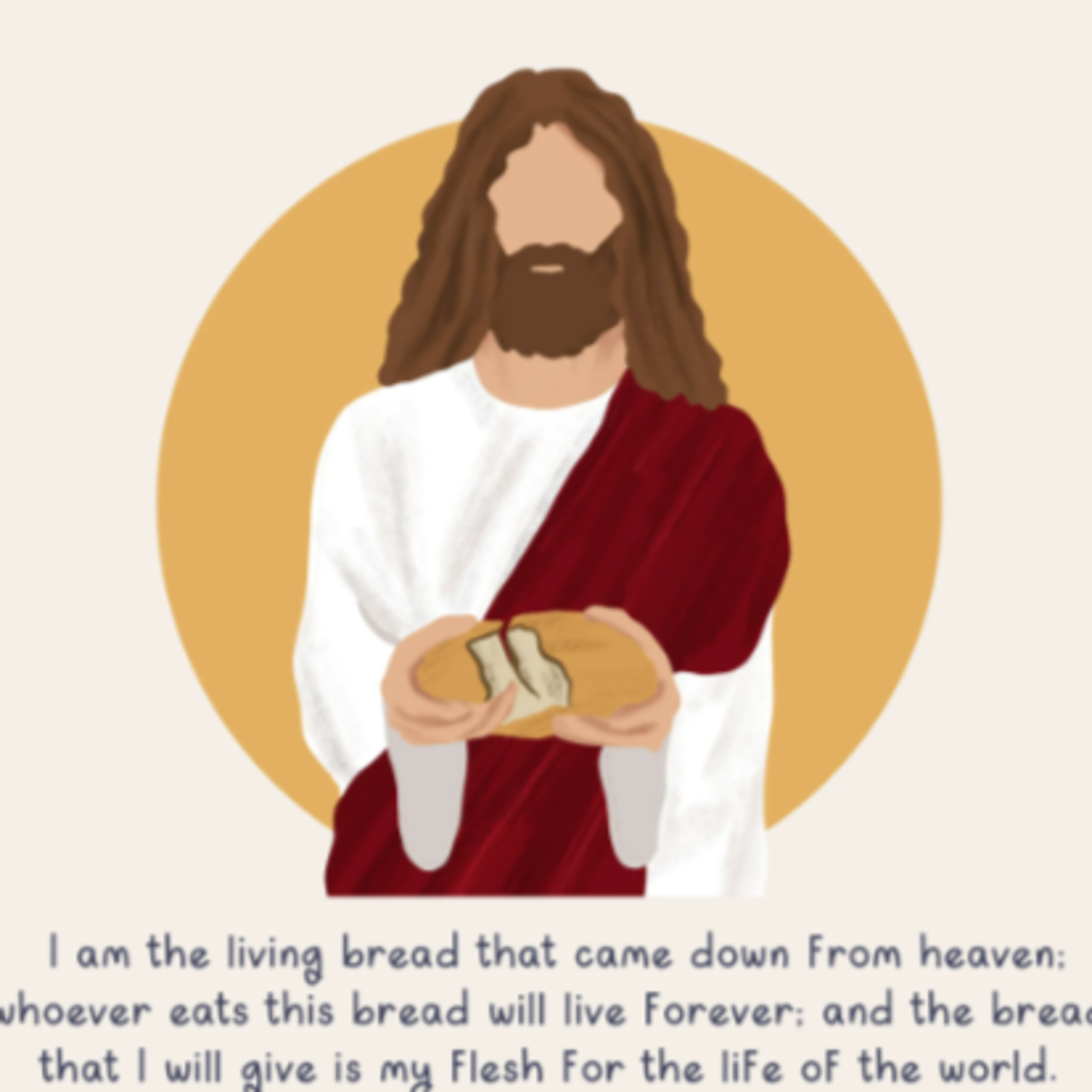 John 6:41-51 and the guys episode artwork