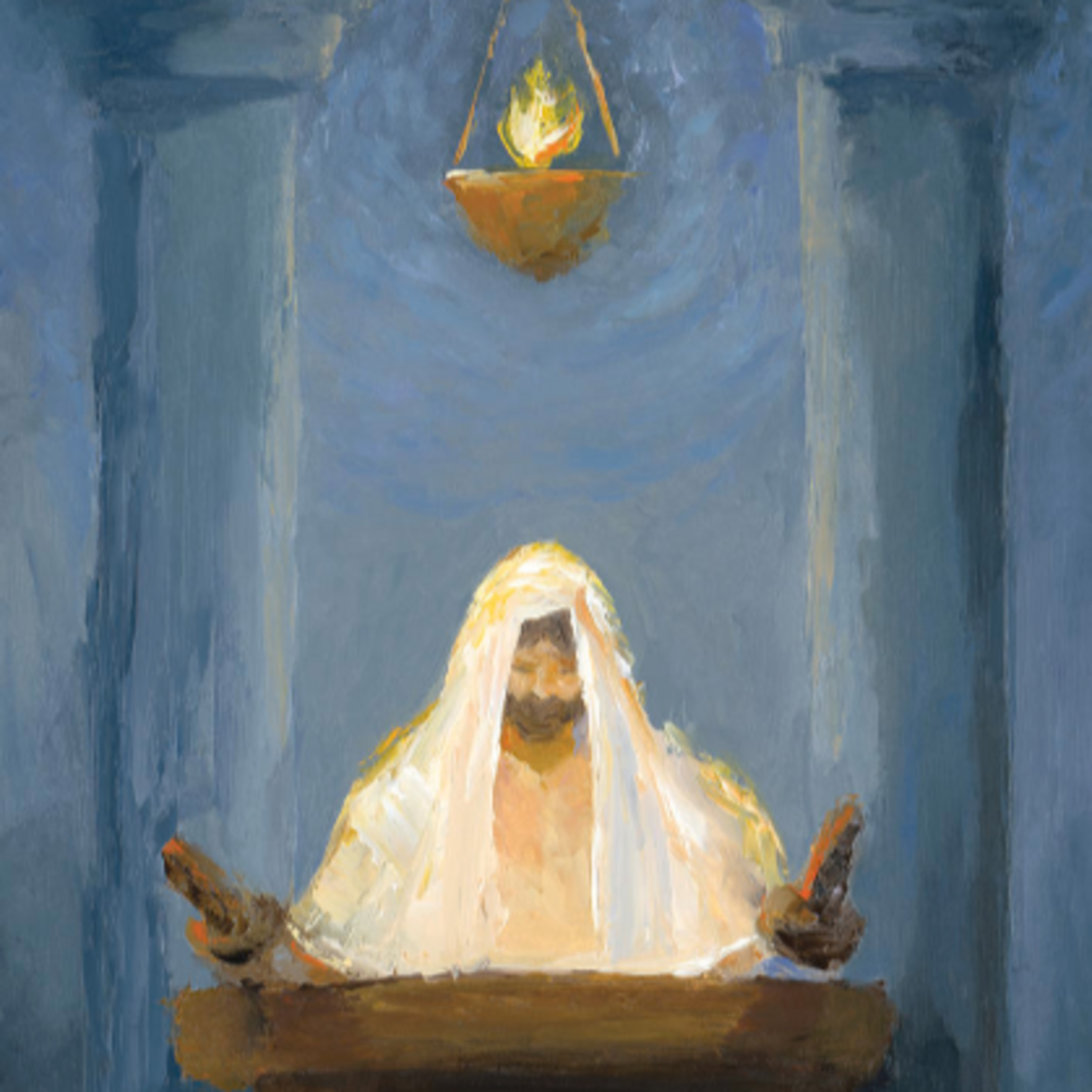 Luke 1:1-4; 4:14-21 and the guys episode artwork