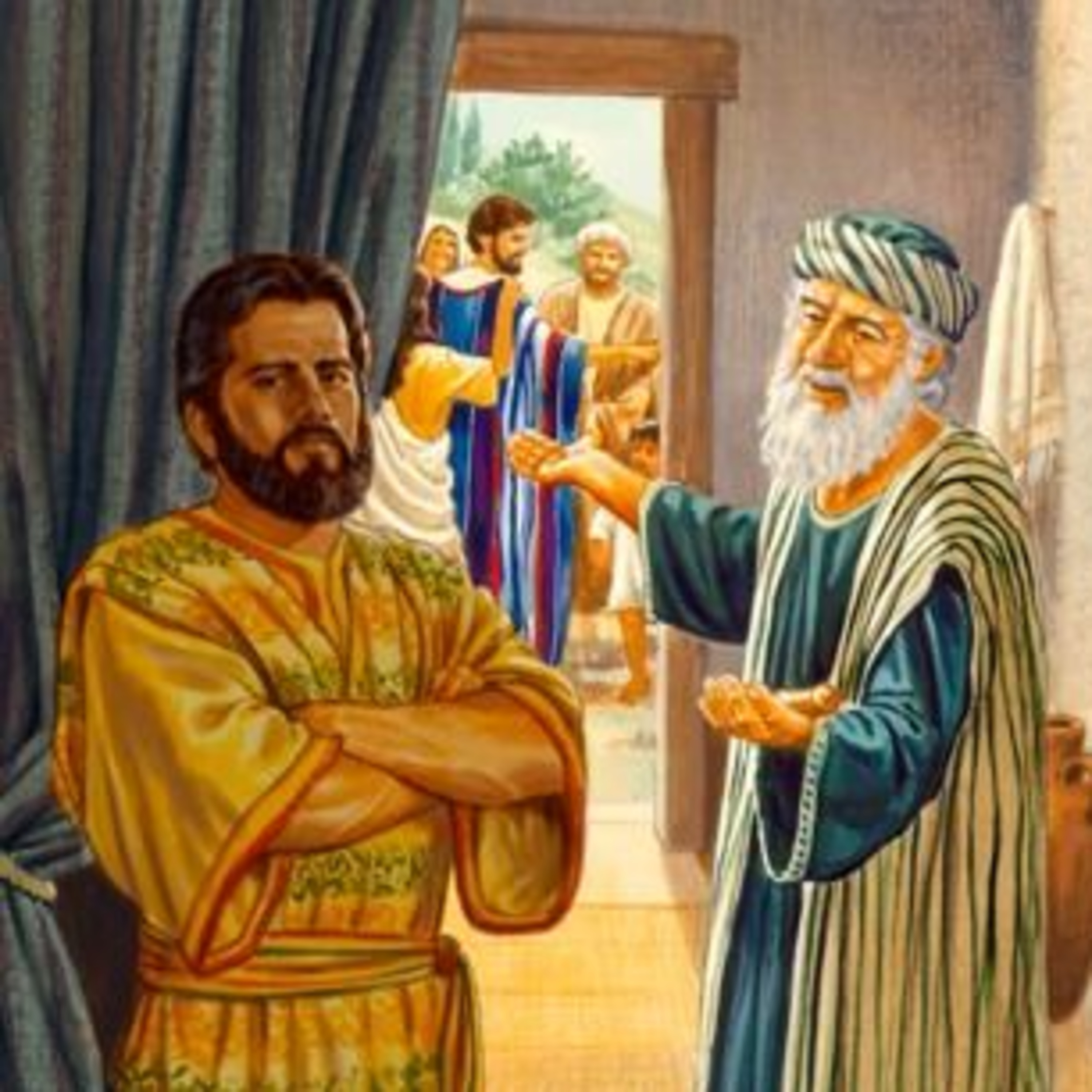 Luke 15:1-3, 11-32 and the guys episode artwork